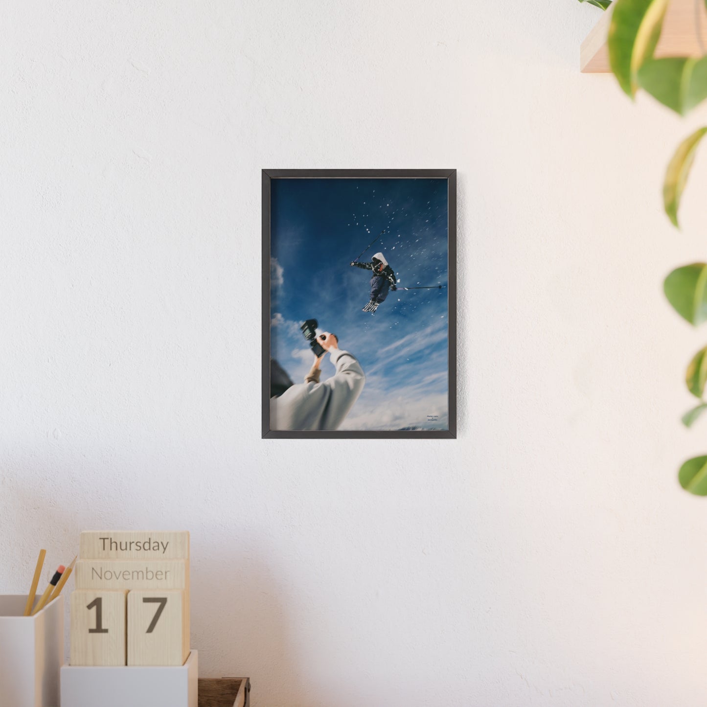 'Camera Crew' Mateo Lepic Poster - FRAMED