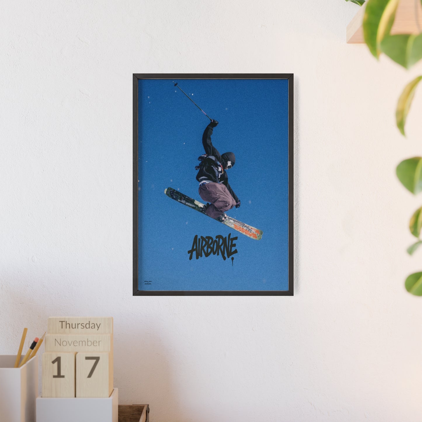 Airborne V2 Mateo Lepic Poster - FRAMED