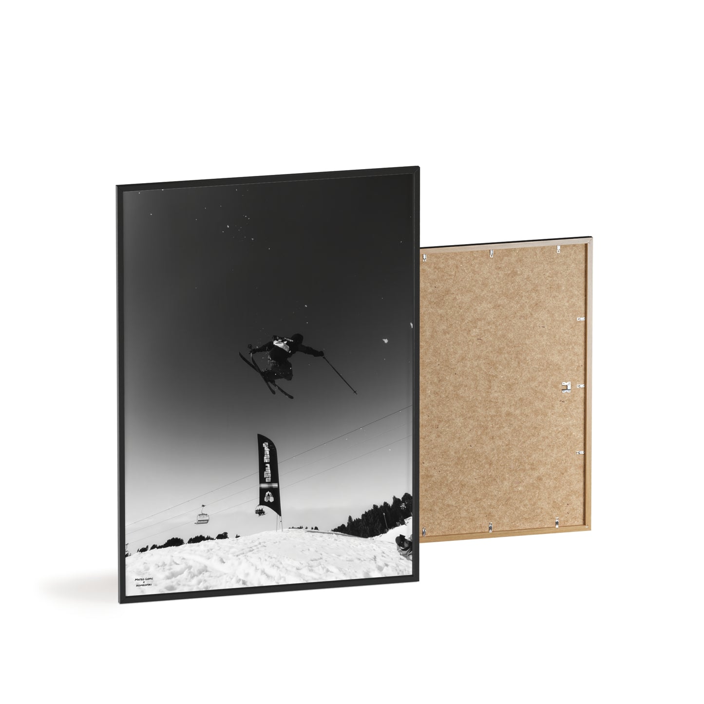 Airborne Mateo Lepic Poster - FRAMED