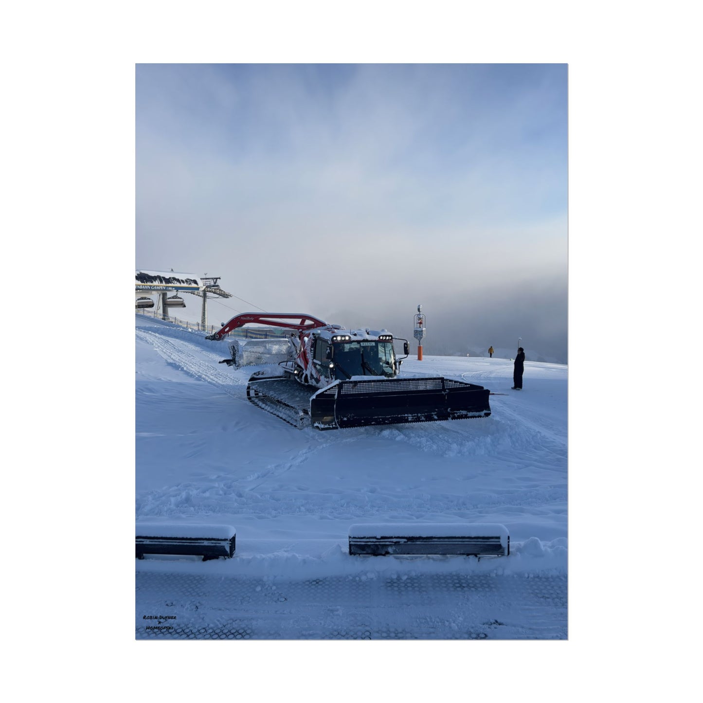 Pistenbully Robin Dufner Poster