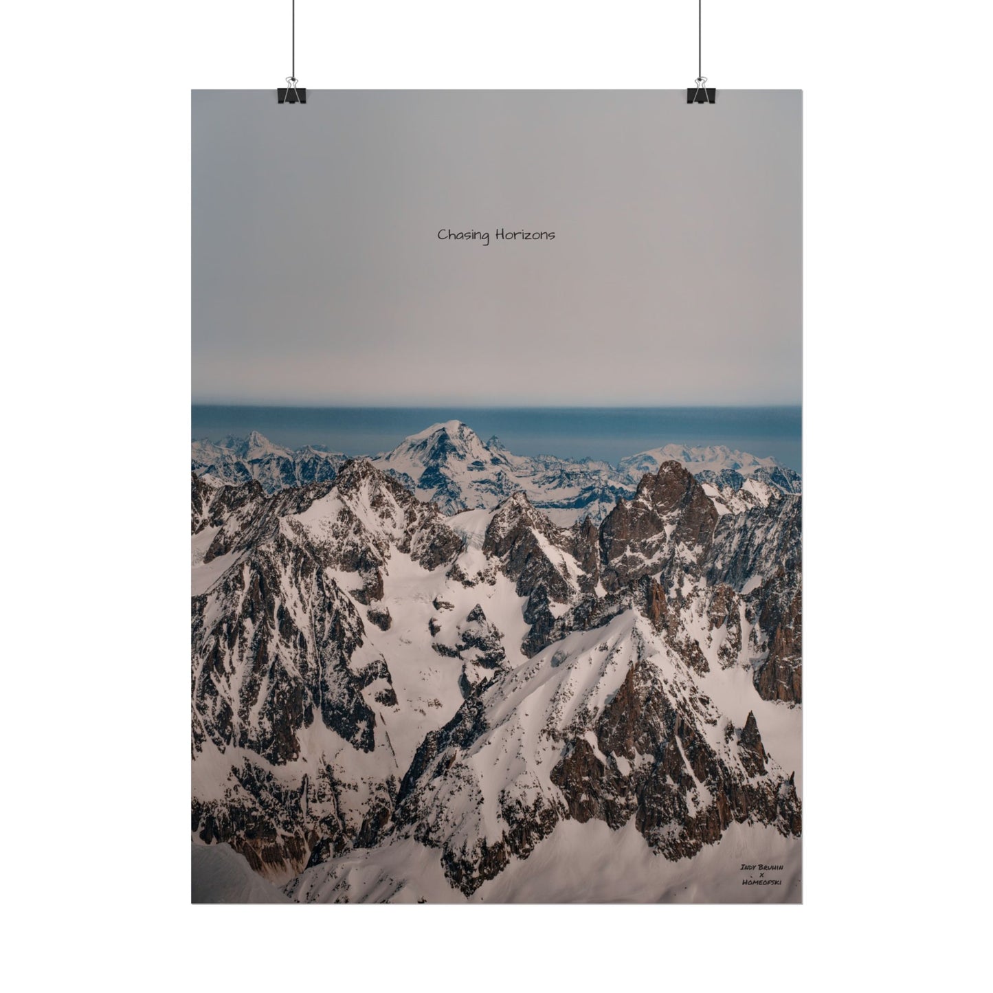 Clouds Indy Bruhin Poster