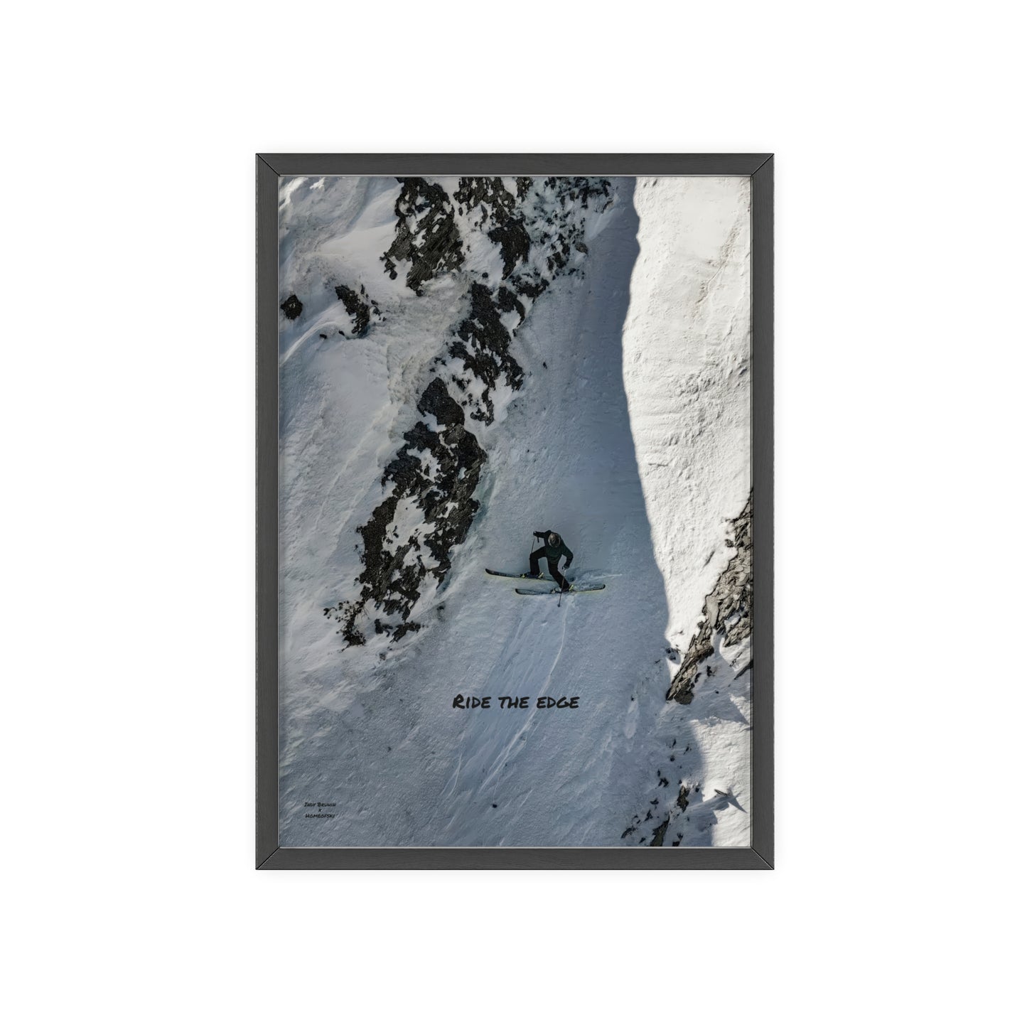 Steep Indy Bruhin Poster - FRAMED