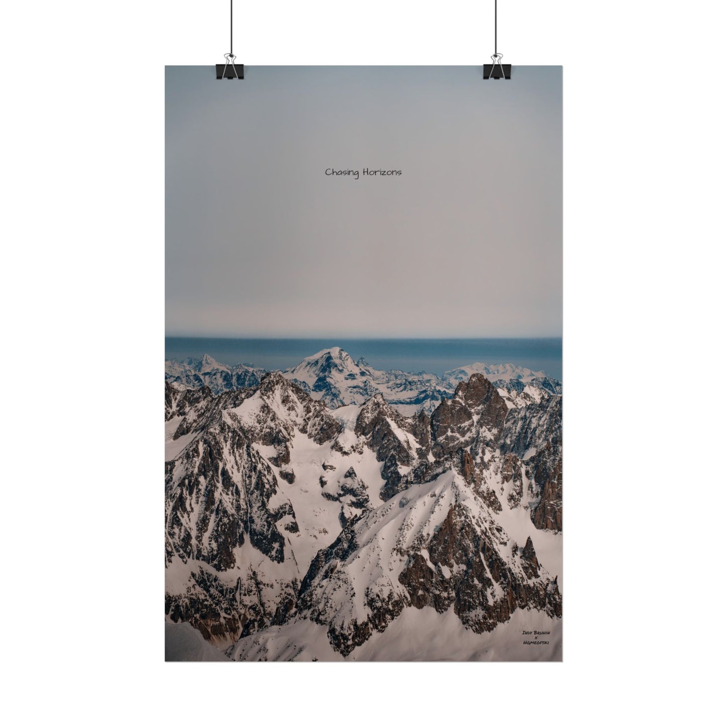 Clouds Indy Bruhin Poster