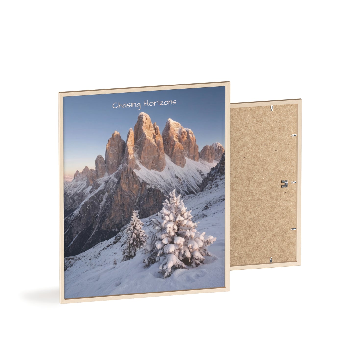 Chasing Horizons x Dolomites Poster - FRAMED