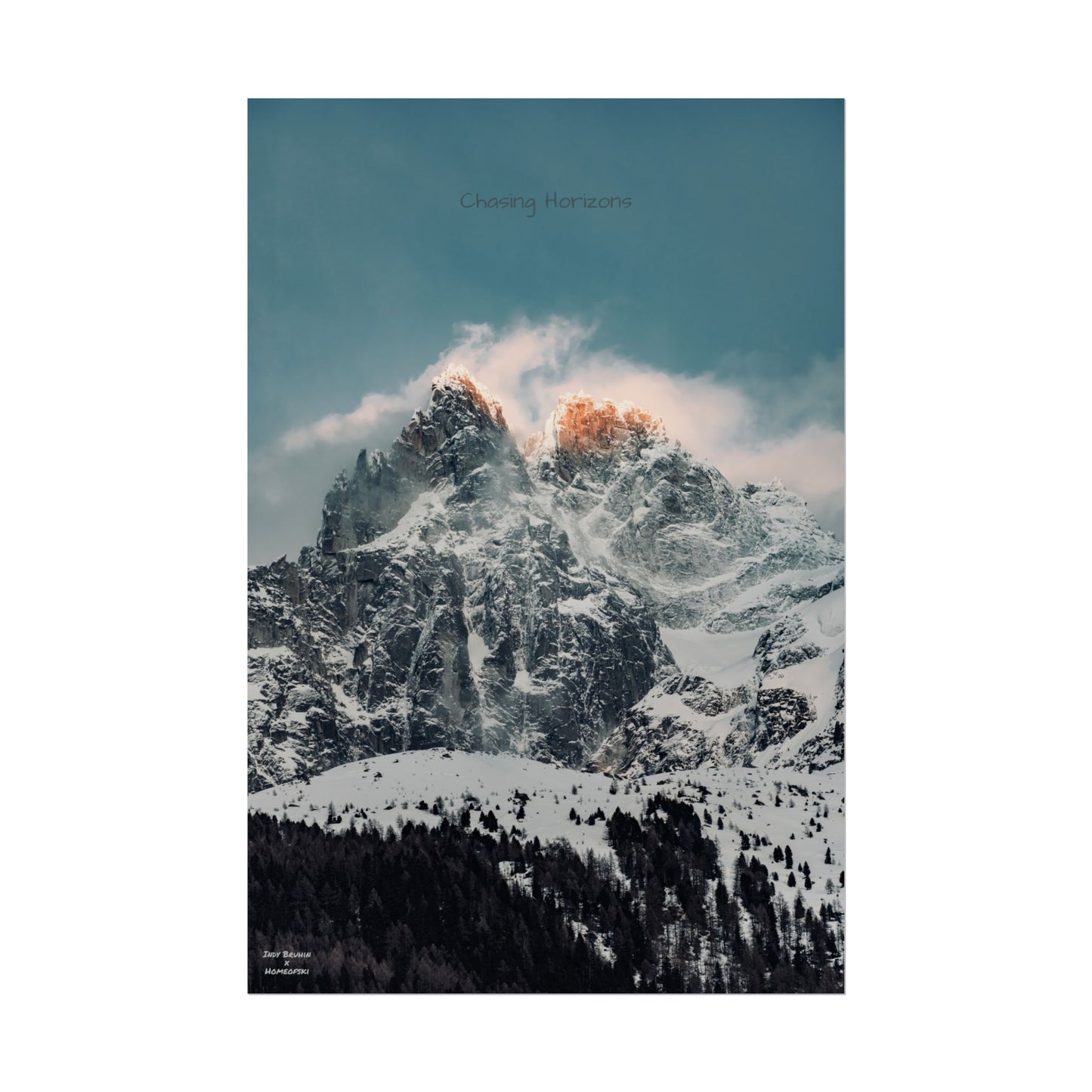 Alps Indy Bruhin Poster