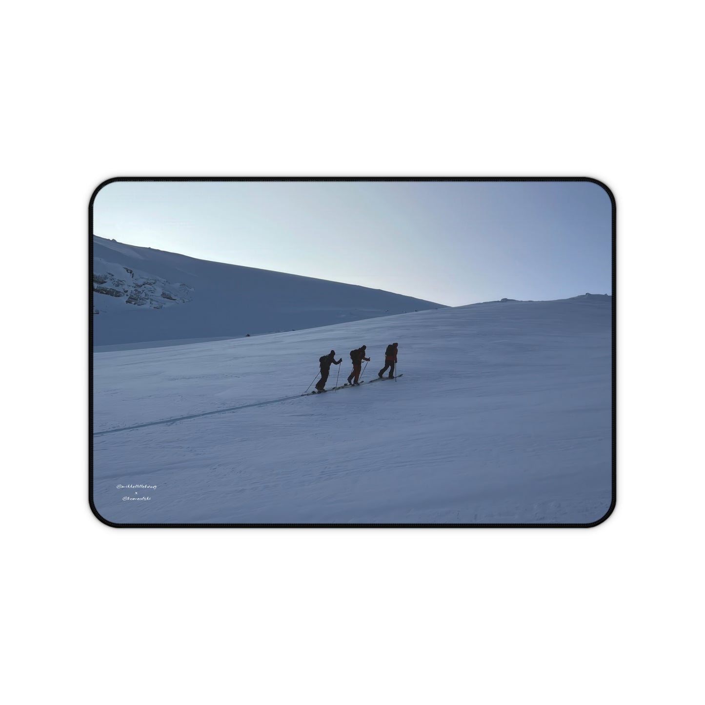 Ski Touring Mikkellillehaug Desk Pad