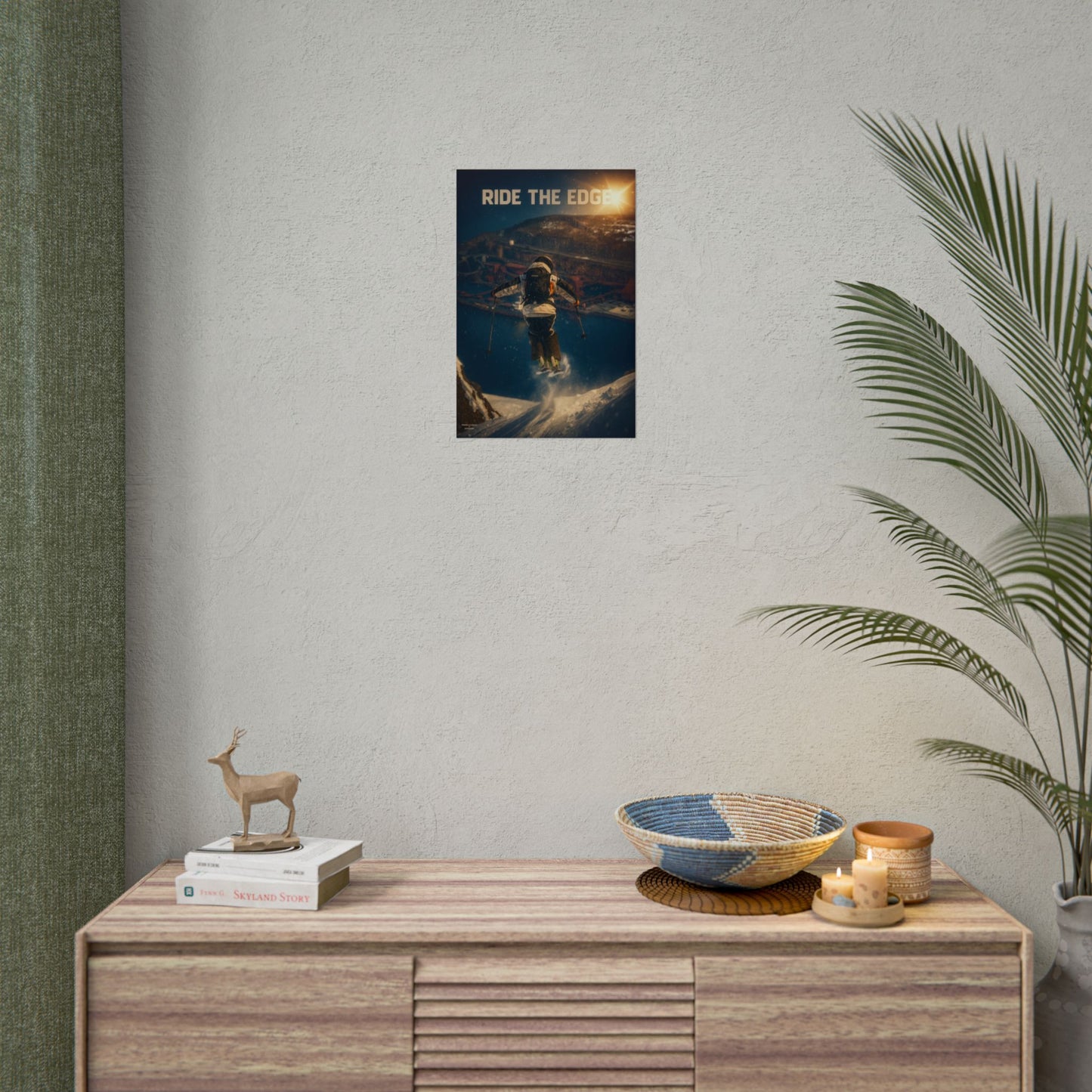 Ride The Edge x Heaven Mikkellillehaug Poster