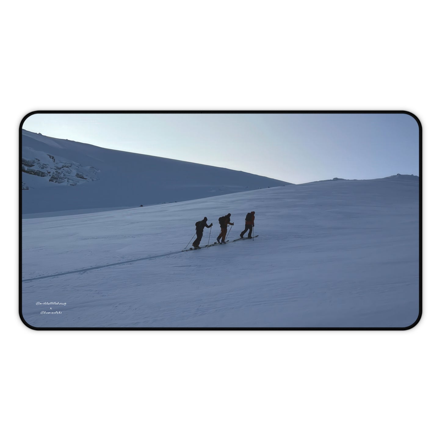 Ski Touring Mikkellillehaug Desk Pad