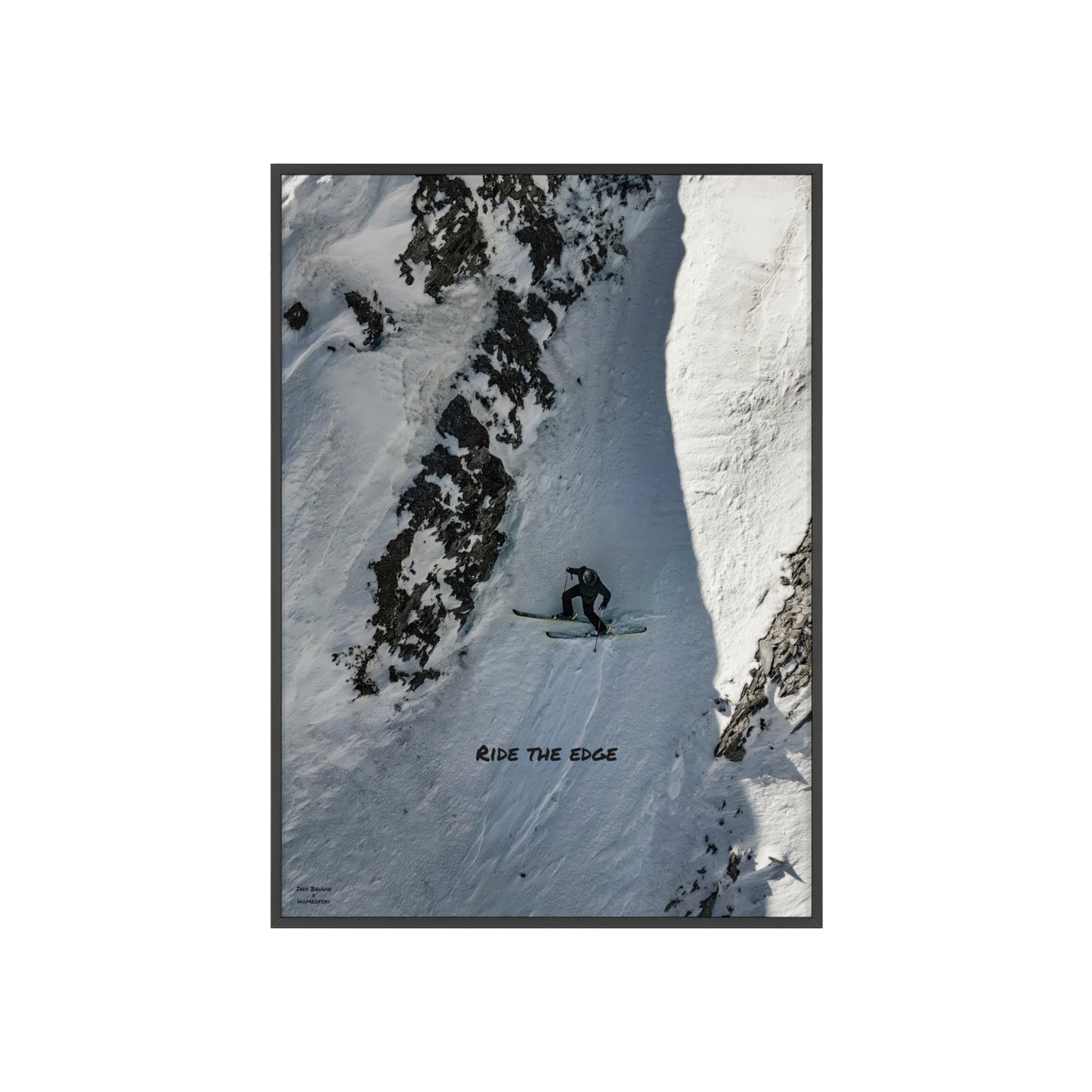 Steep Indy Bruhin Poster - FRAMED