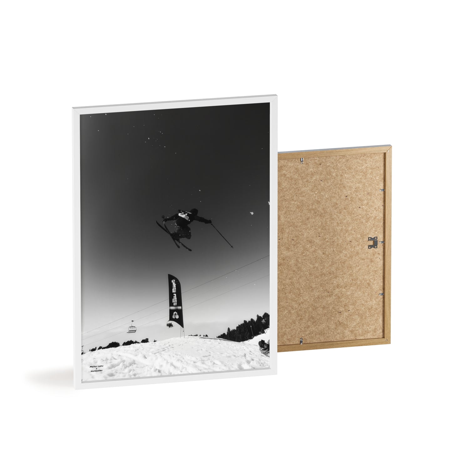 Airborne Mateo Lepic Poster - FRAMED