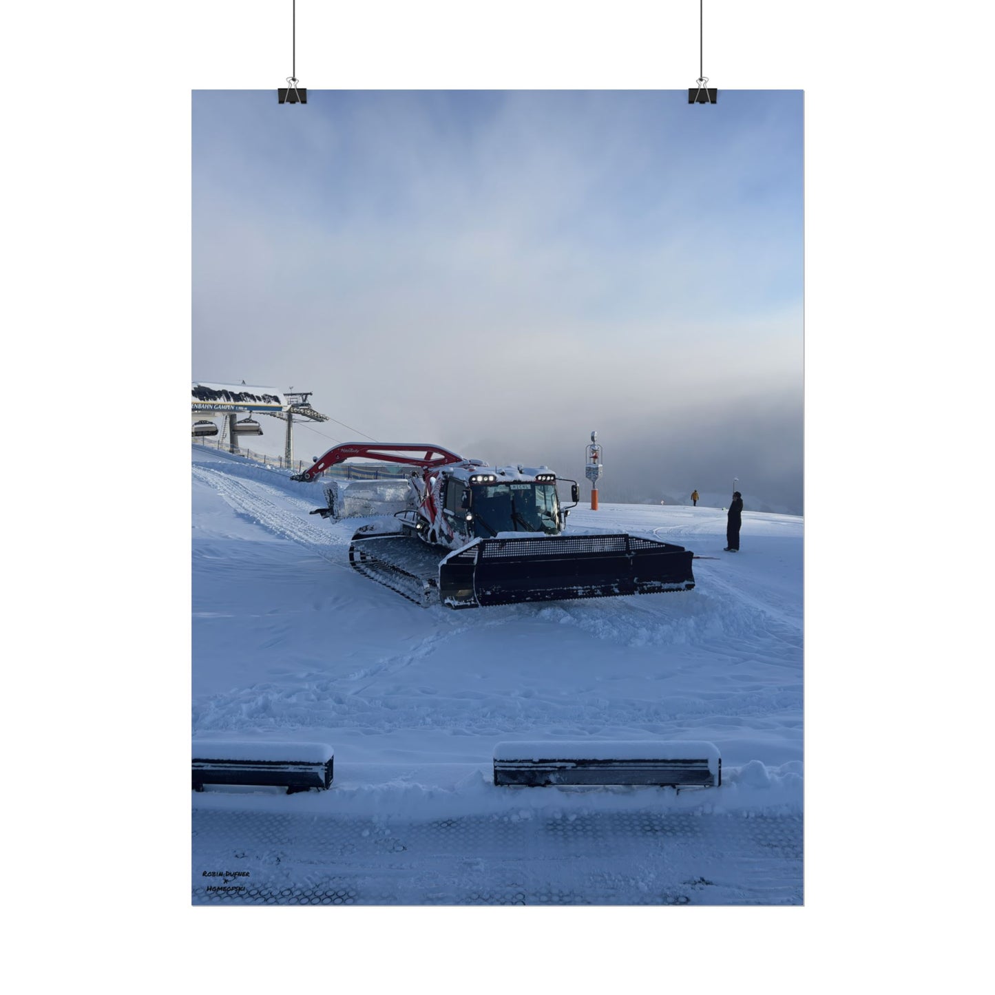 Pistenbully Robin Dufner Poster