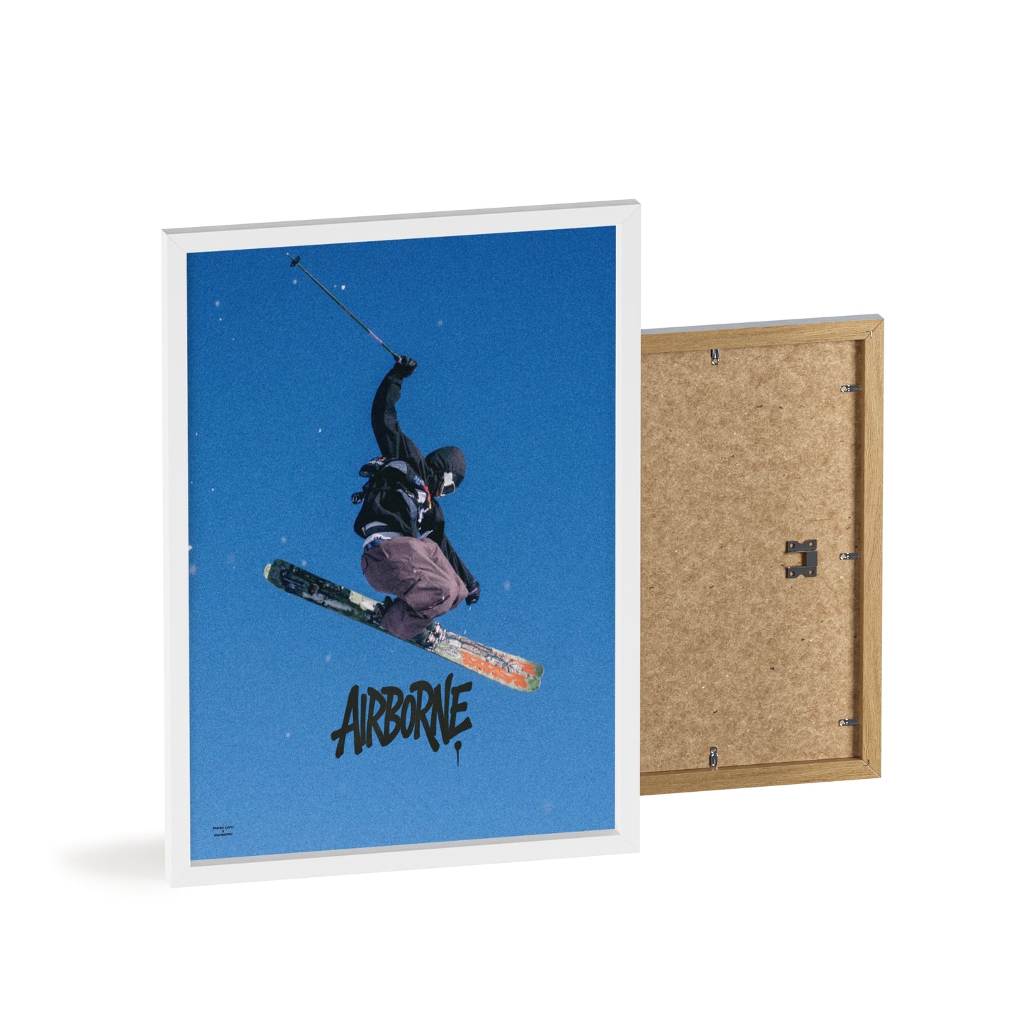 Airborne V2 Mateo Lepic Poster - FRAMED