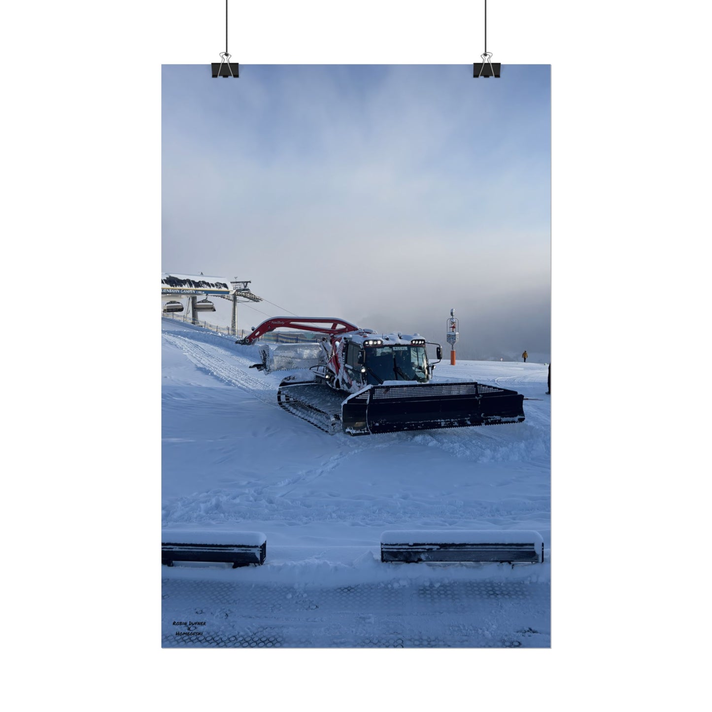 Pistenbully Robin Dufner Poster