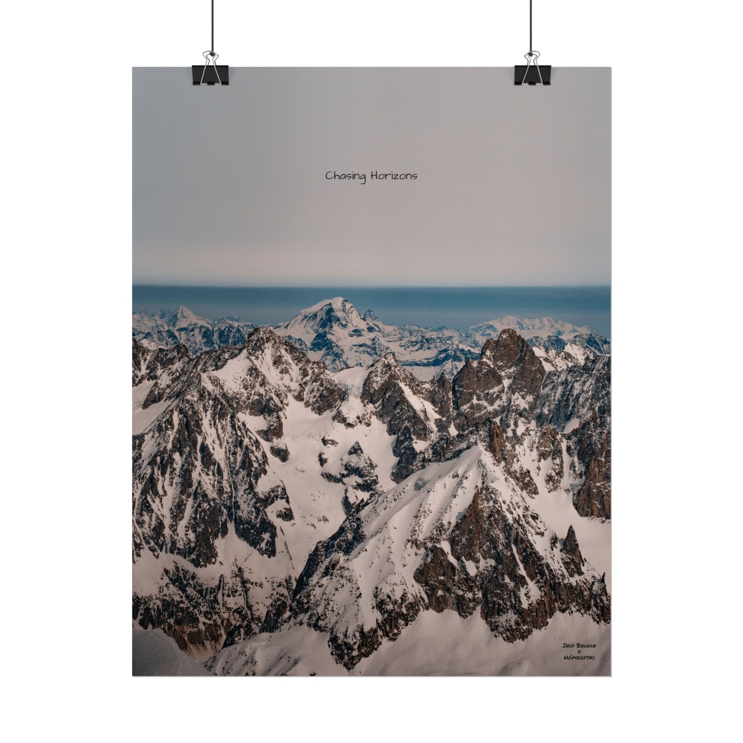 Clouds Indy Bruhin Poster