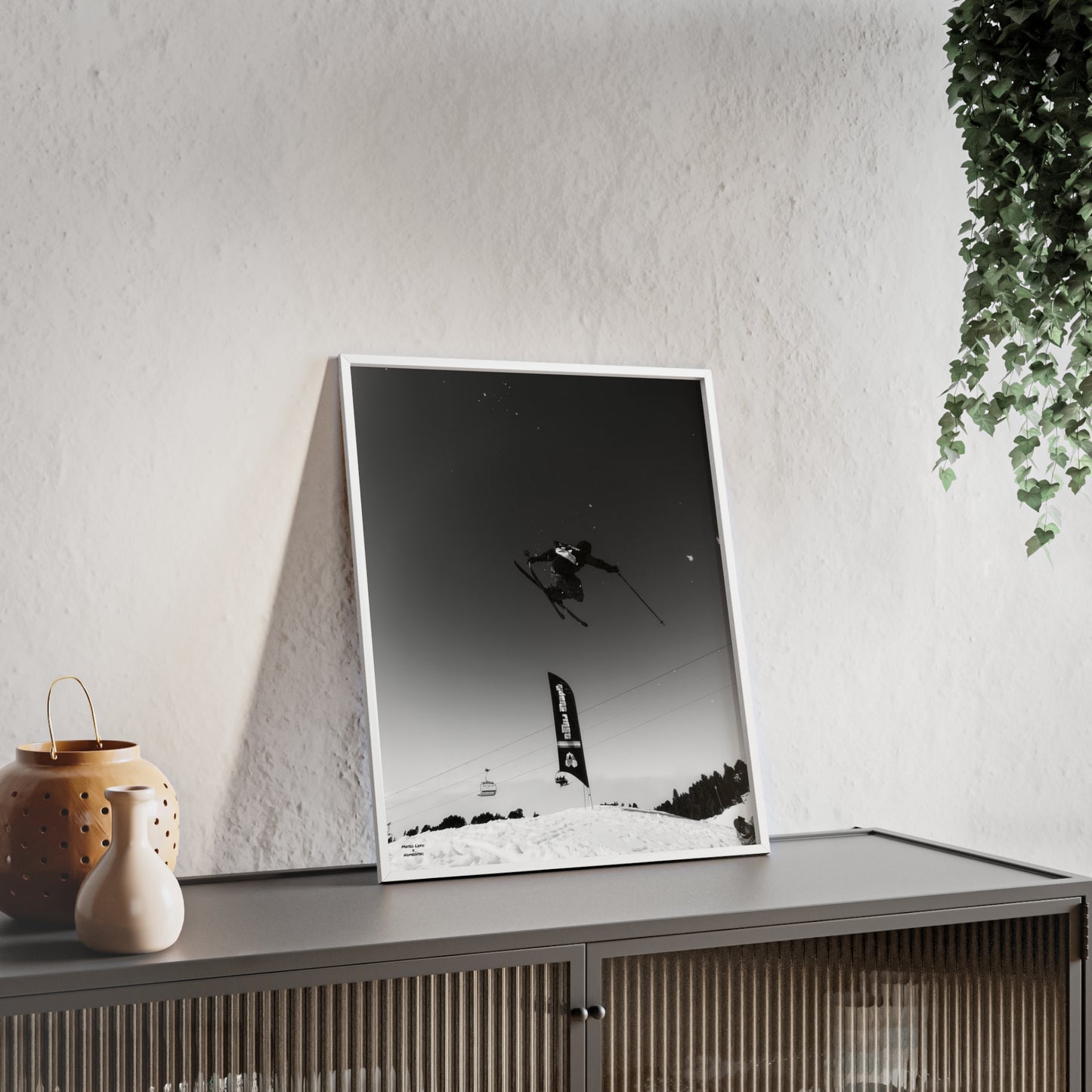 Airborne Mateo Lepic Poster - FRAMED