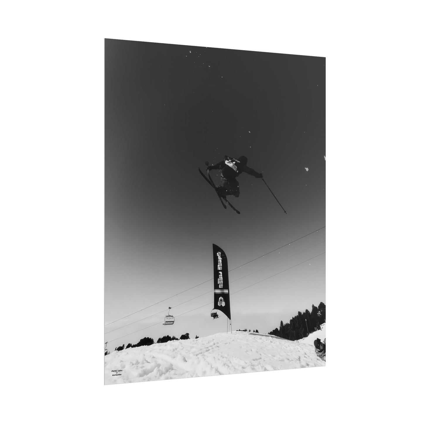 Airborne Mateo Lepic Poster