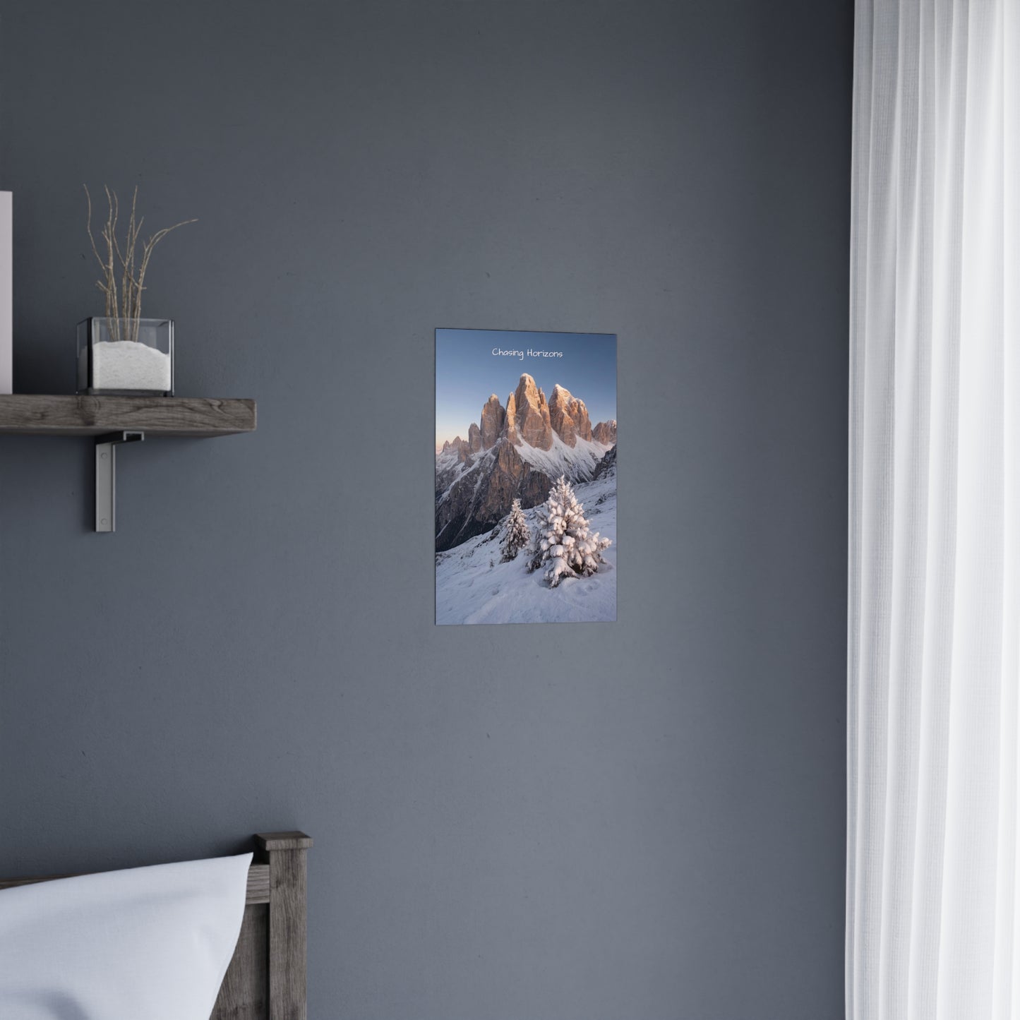 Chasing Horizons x Dolomites Poster