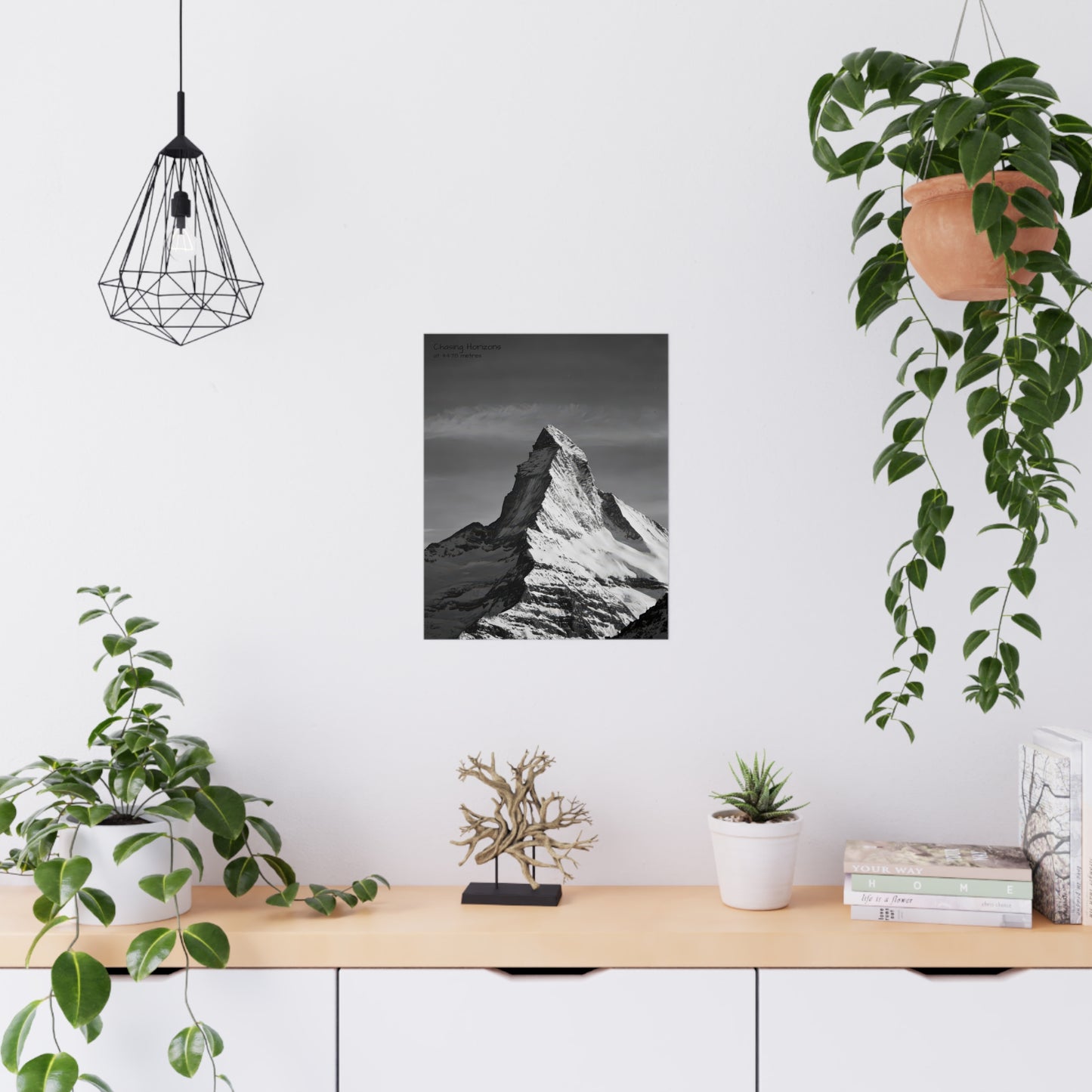 Chasing Horizons x Monochrome Matternhorn Poster