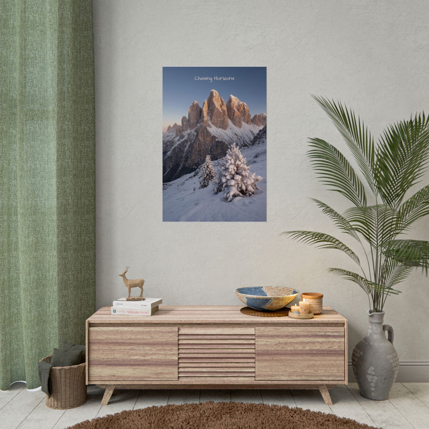 Chasing Horizons x Dolomites Poster
