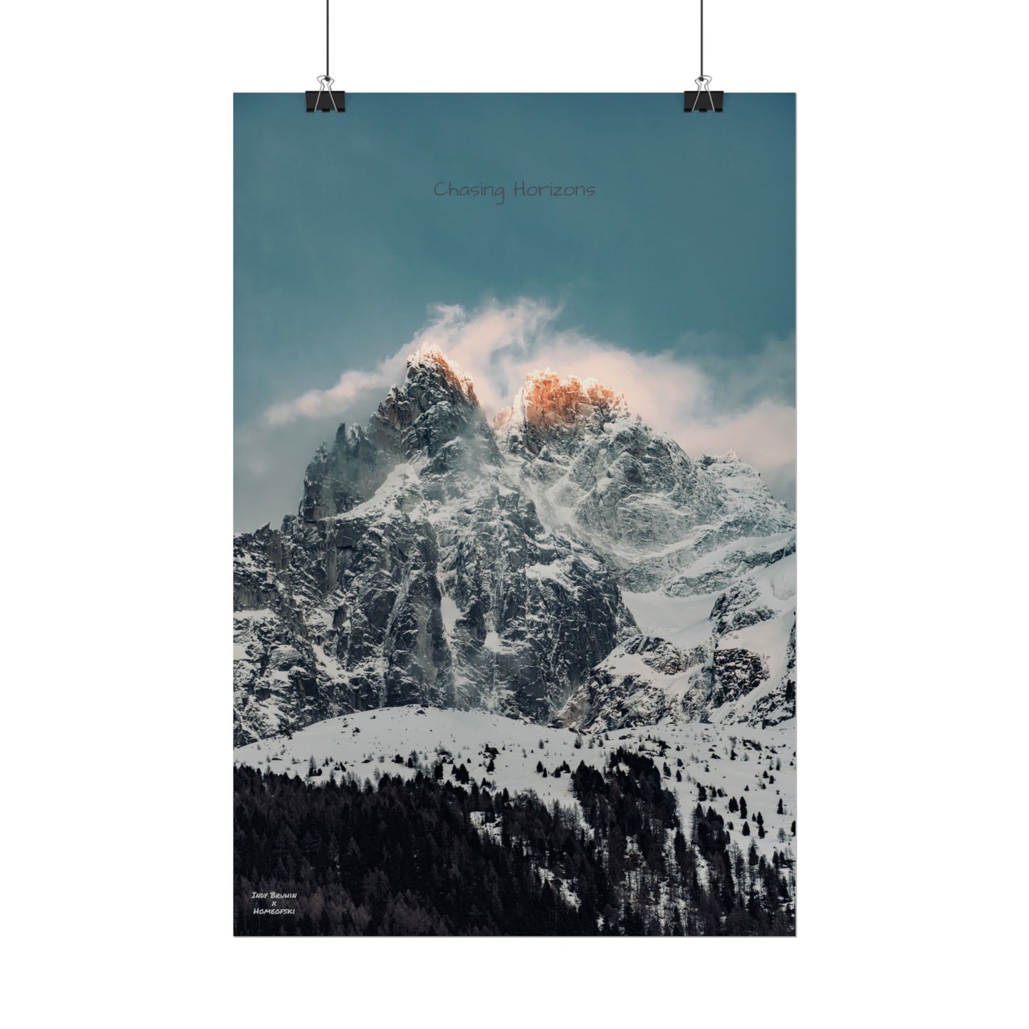 Alps Indy Bruhin Poster