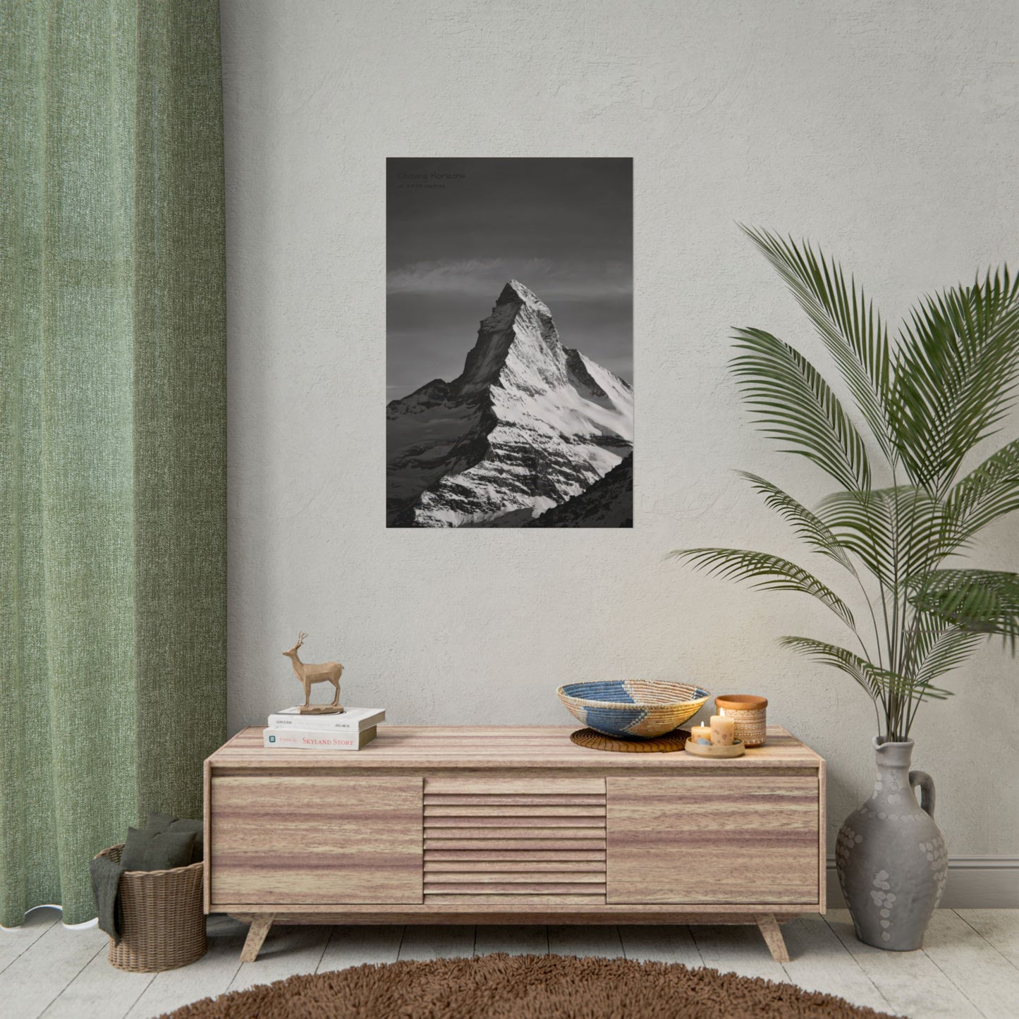 Chasing Horizons x Monochrome Matternhorn Poster
