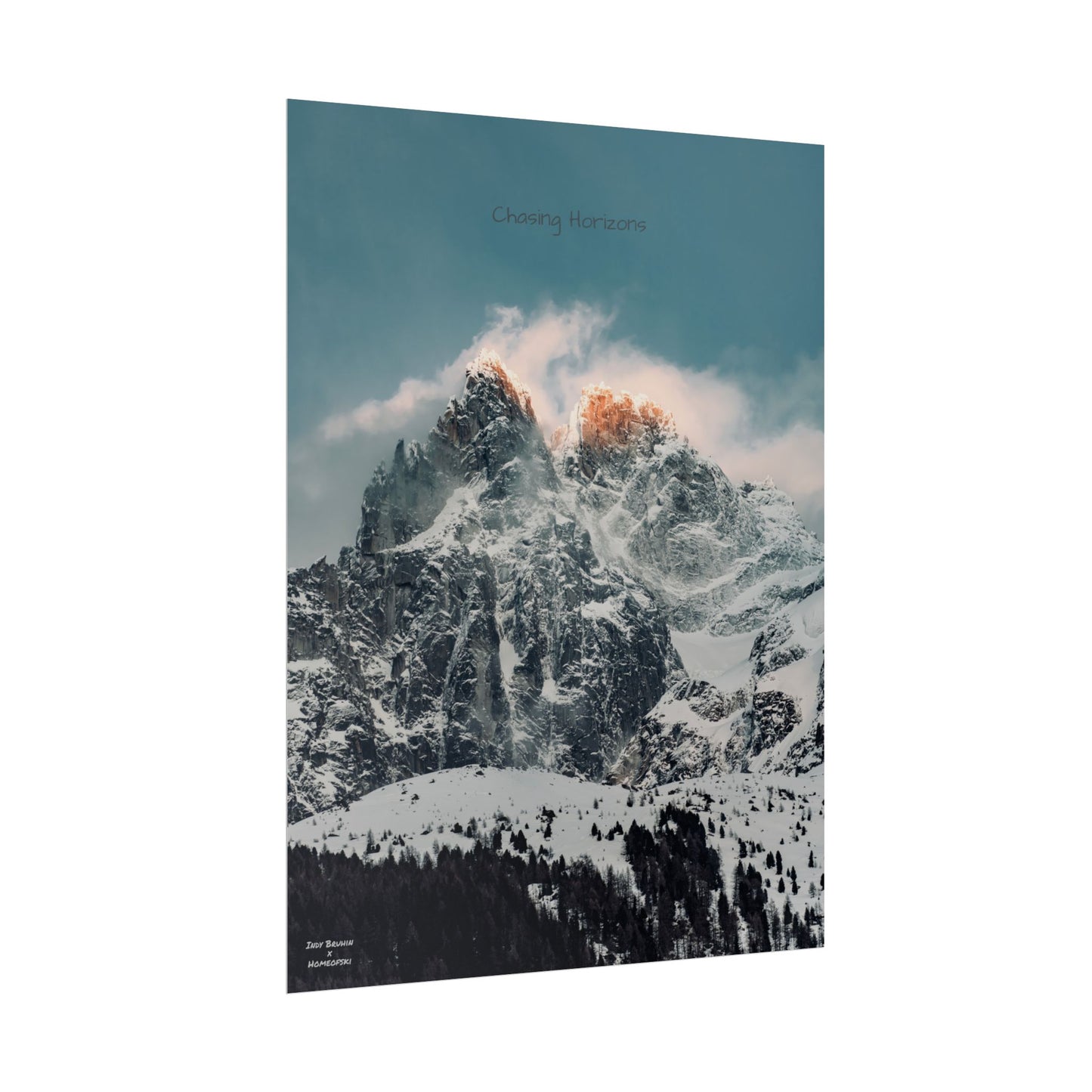 Alps Indy Bruhin Poster