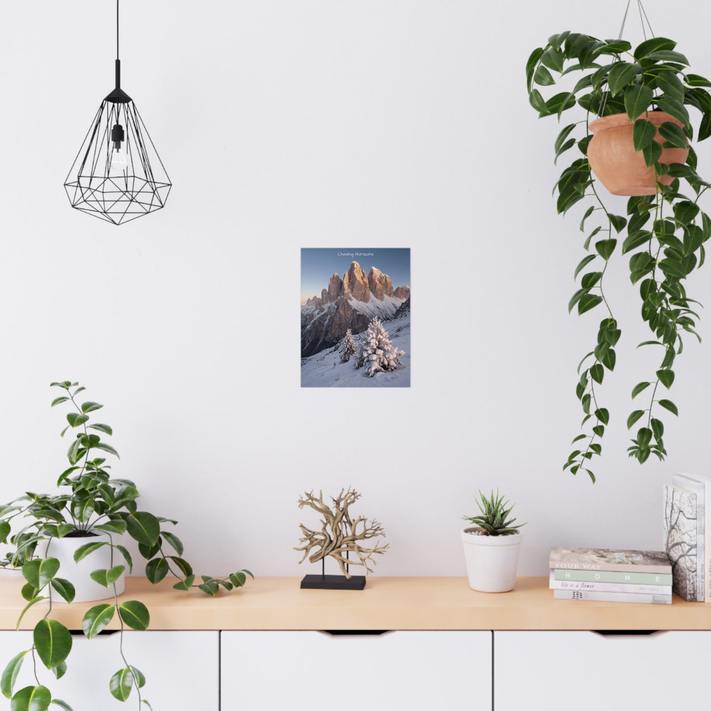 Chasing Horizons x Dolomites Poster