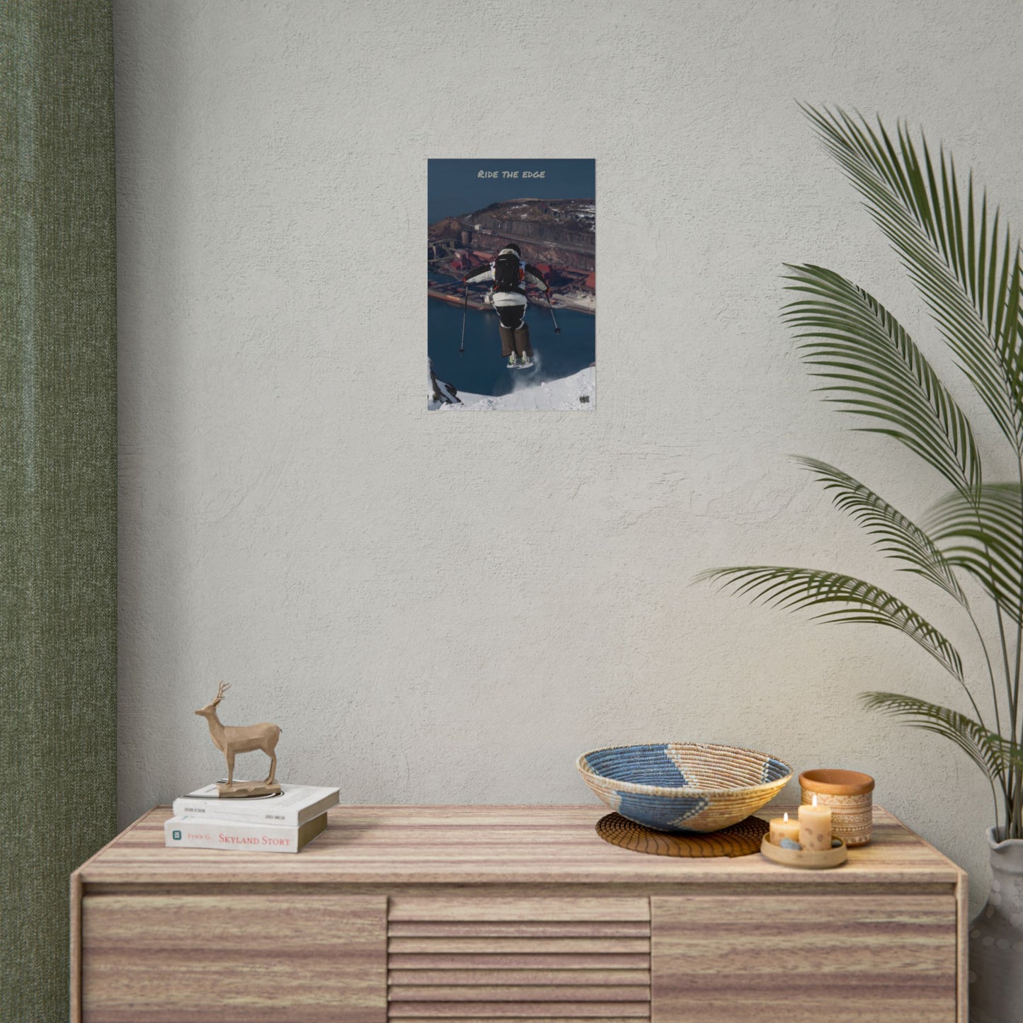 Ride The Edge Mikkellillehaug Poster