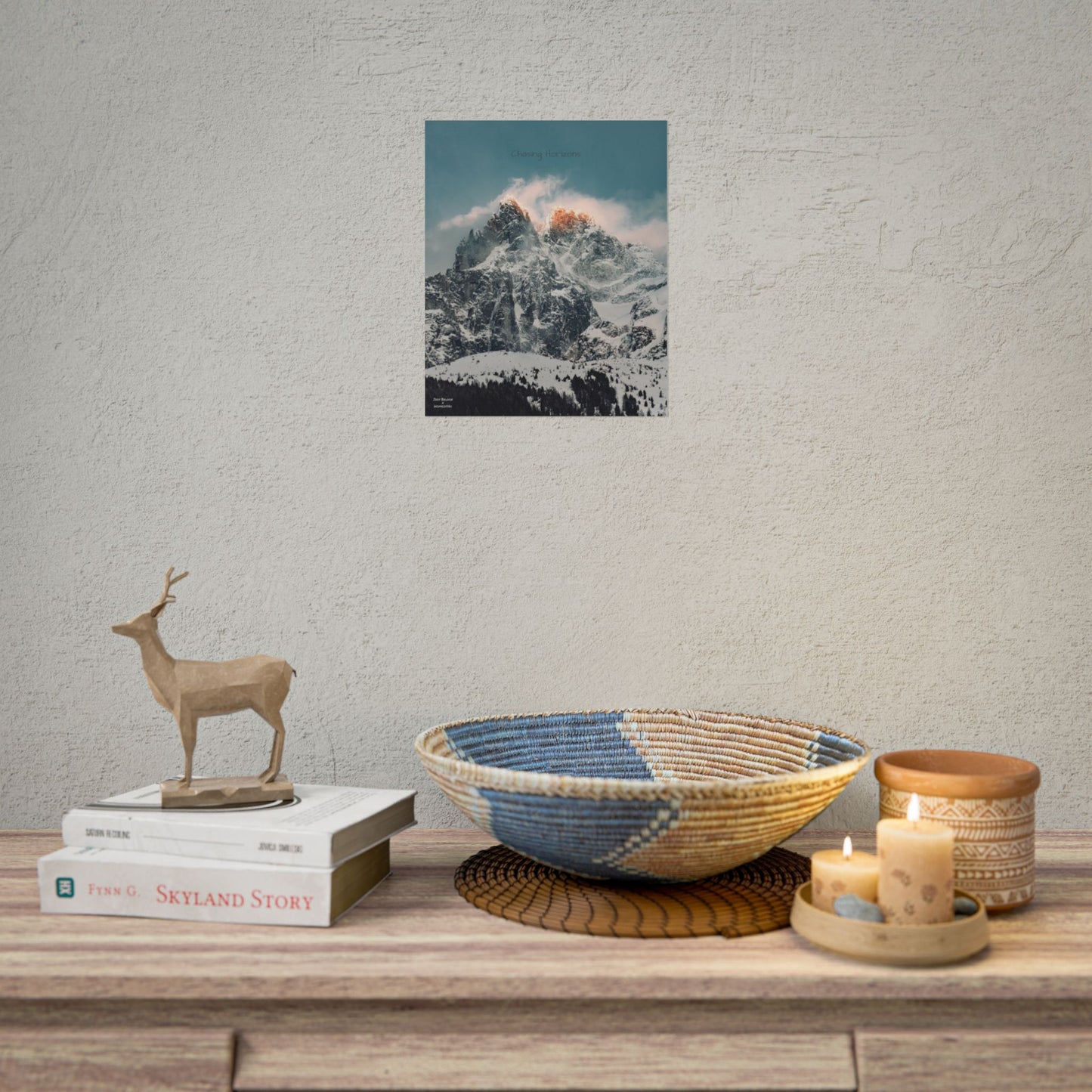 Alps Indy Bruhin Poster