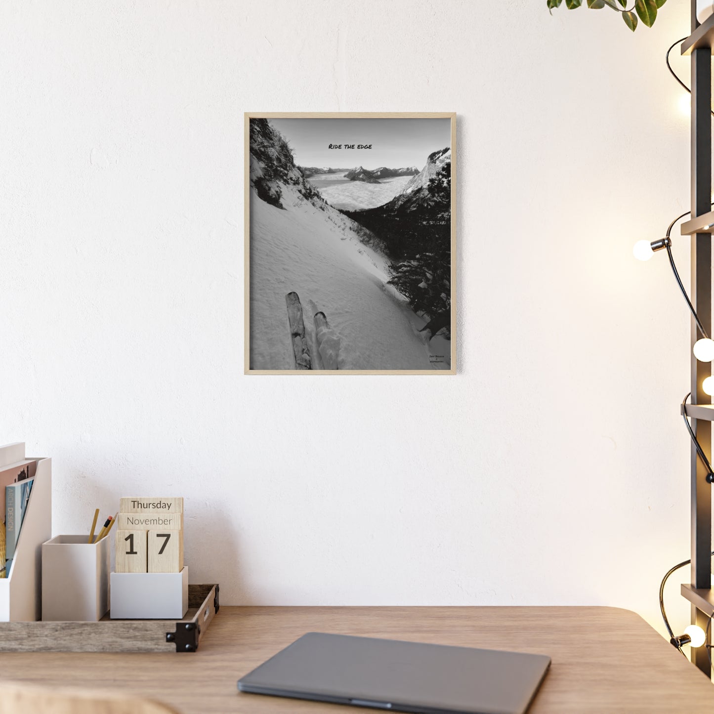 Panorama Indy Bruhin Poster - FRAMED