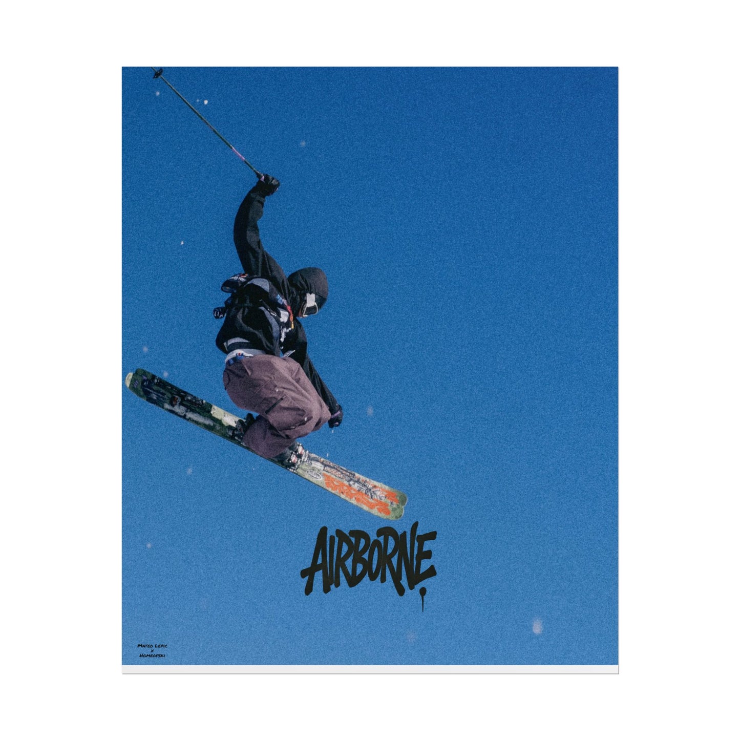 Airborne V2 Mateo Lepic Poster