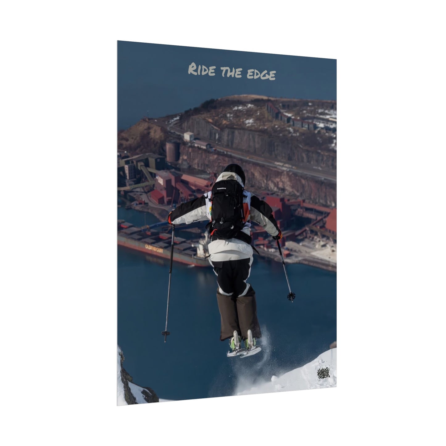 Ride The Edge Mikkellillehaug Poster