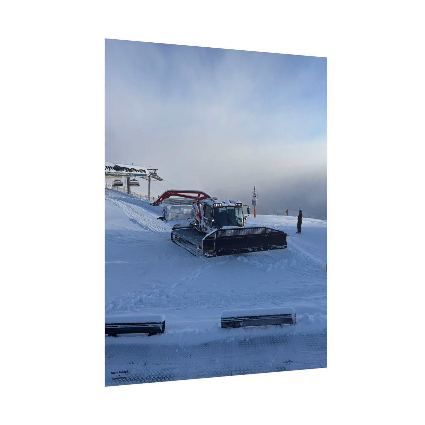 Pistenbully Robin Dufner Poster