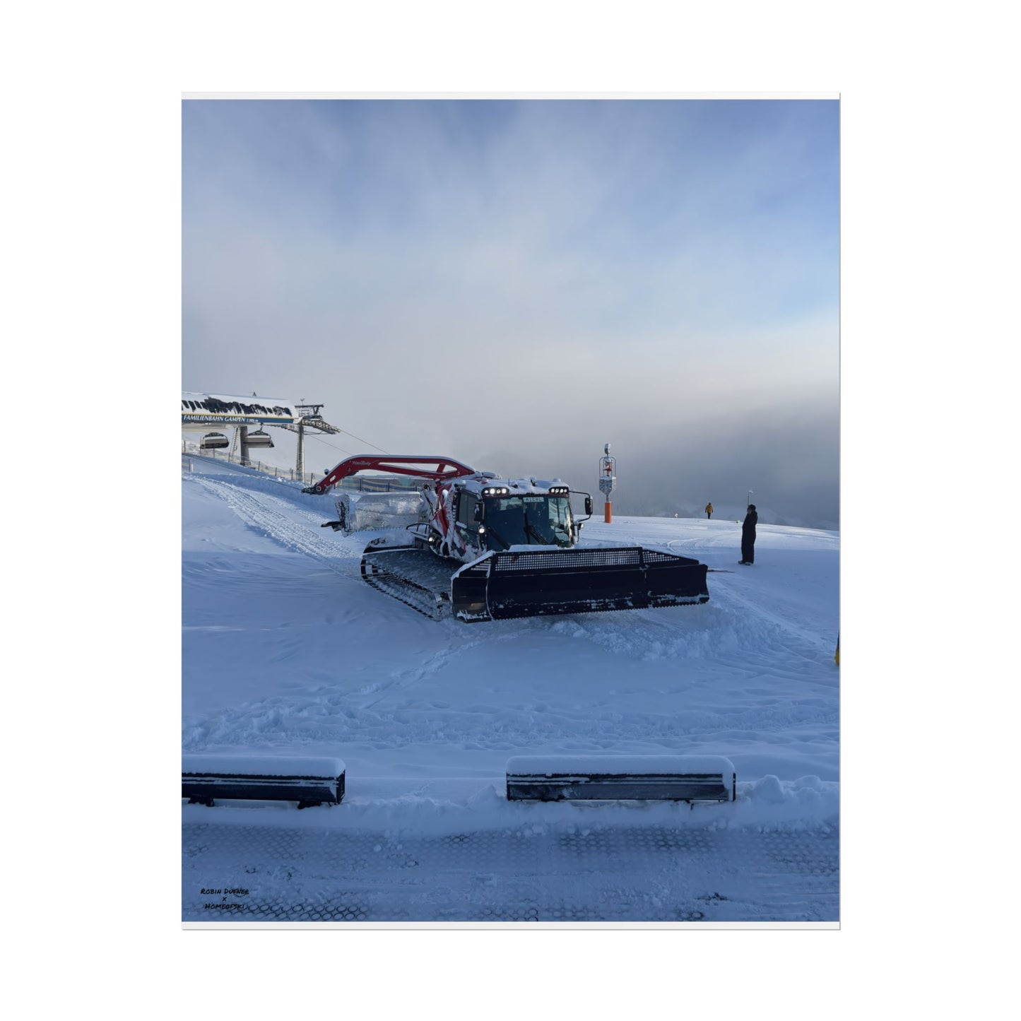 Pistenbully Robin Dufner Poster