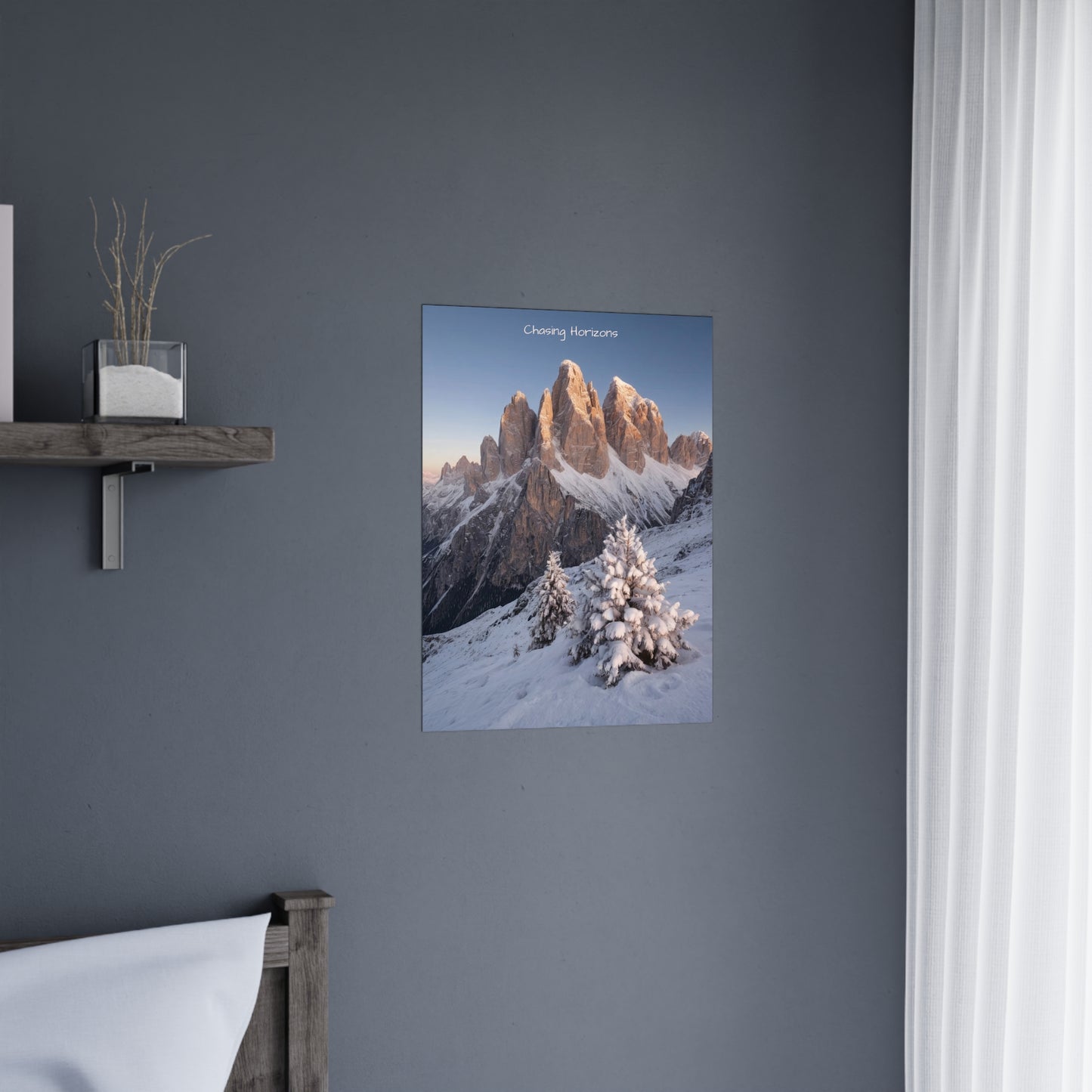 Chasing Horizons x Dolomites Poster