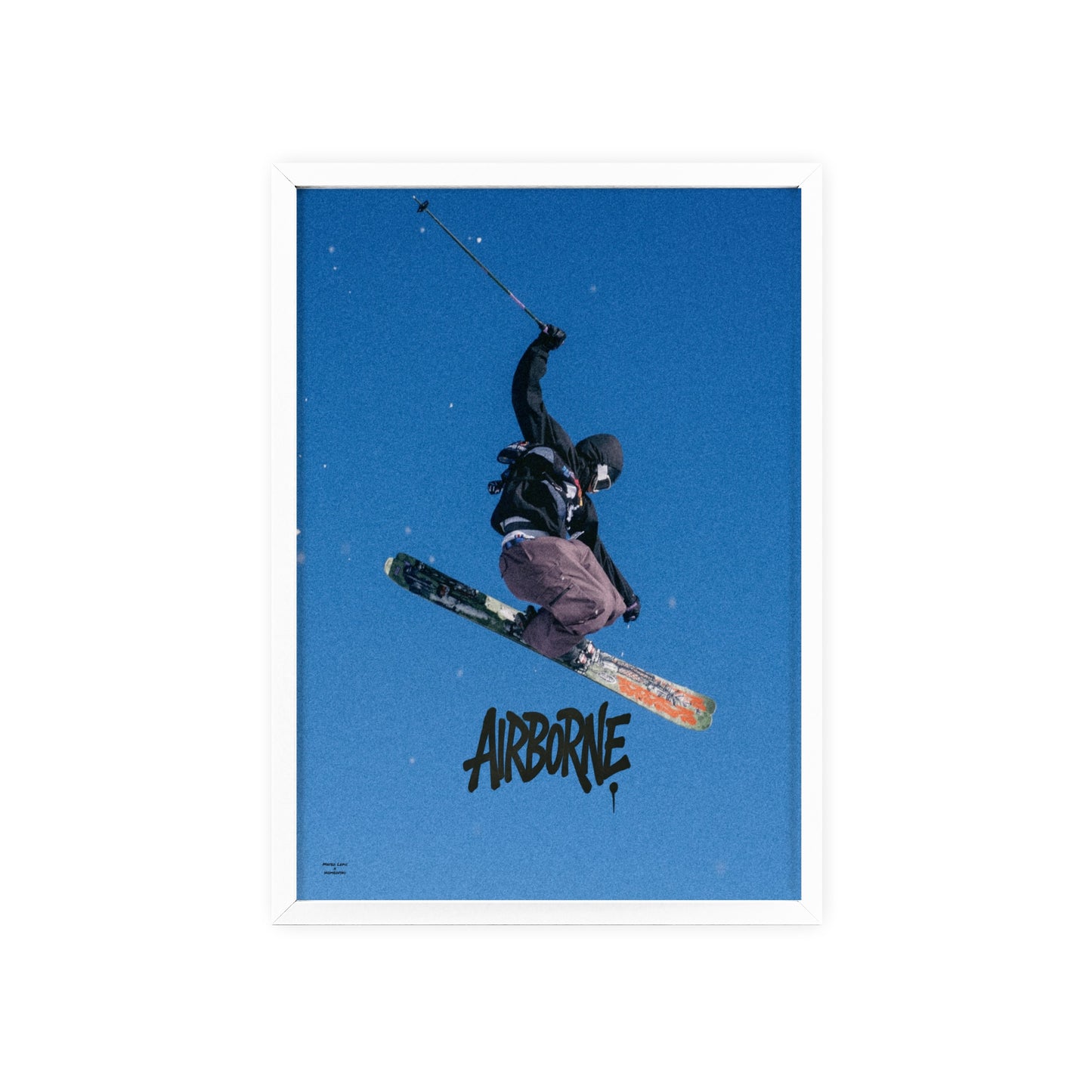 Airborne V2 Mateo Lepic Poster - FRAMED
