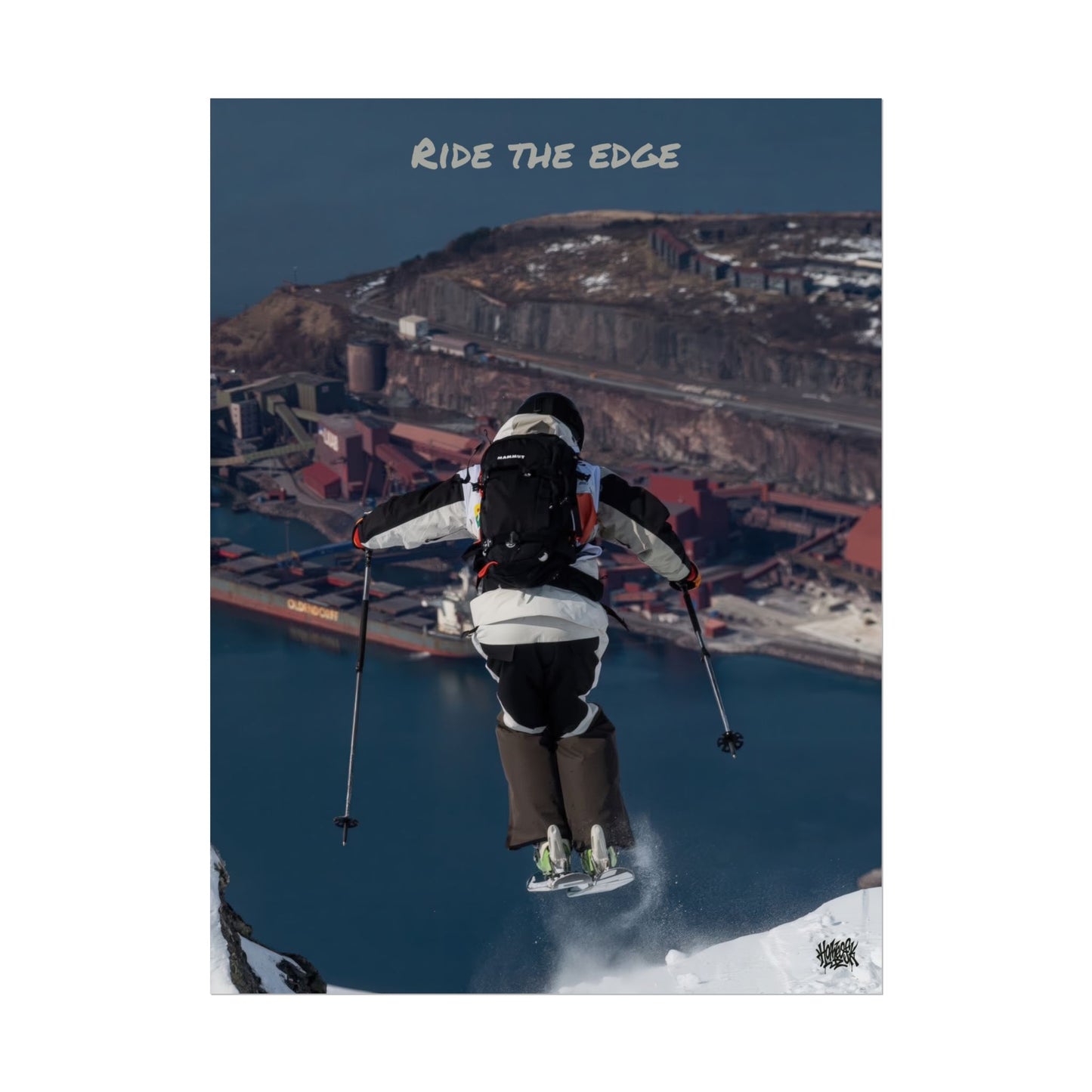 Ride The Edge Mikkellillehaug Poster