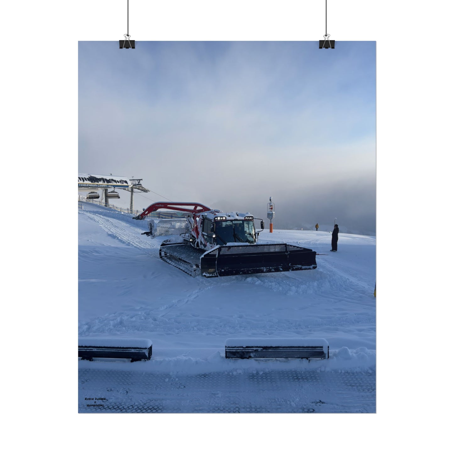 Pistenbully Robin Dufner Poster