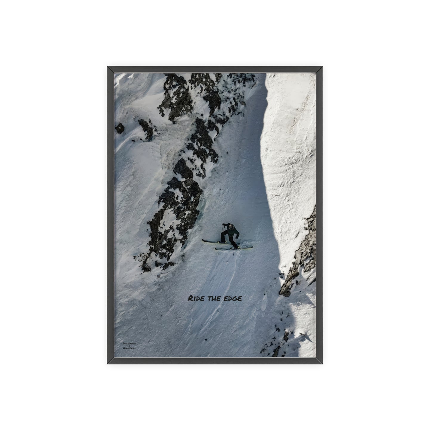 Steep Indy Bruhin Poster - FRAMED