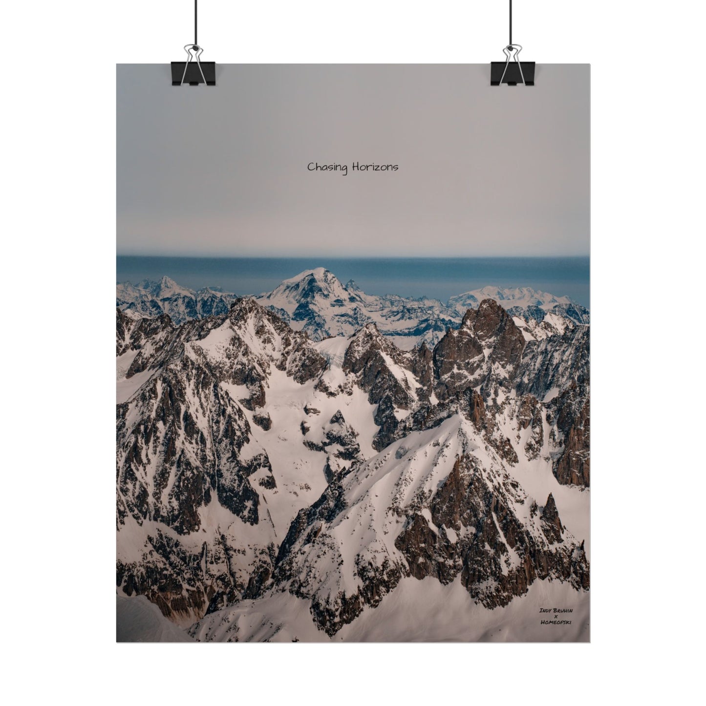 Clouds Indy Bruhin Poster