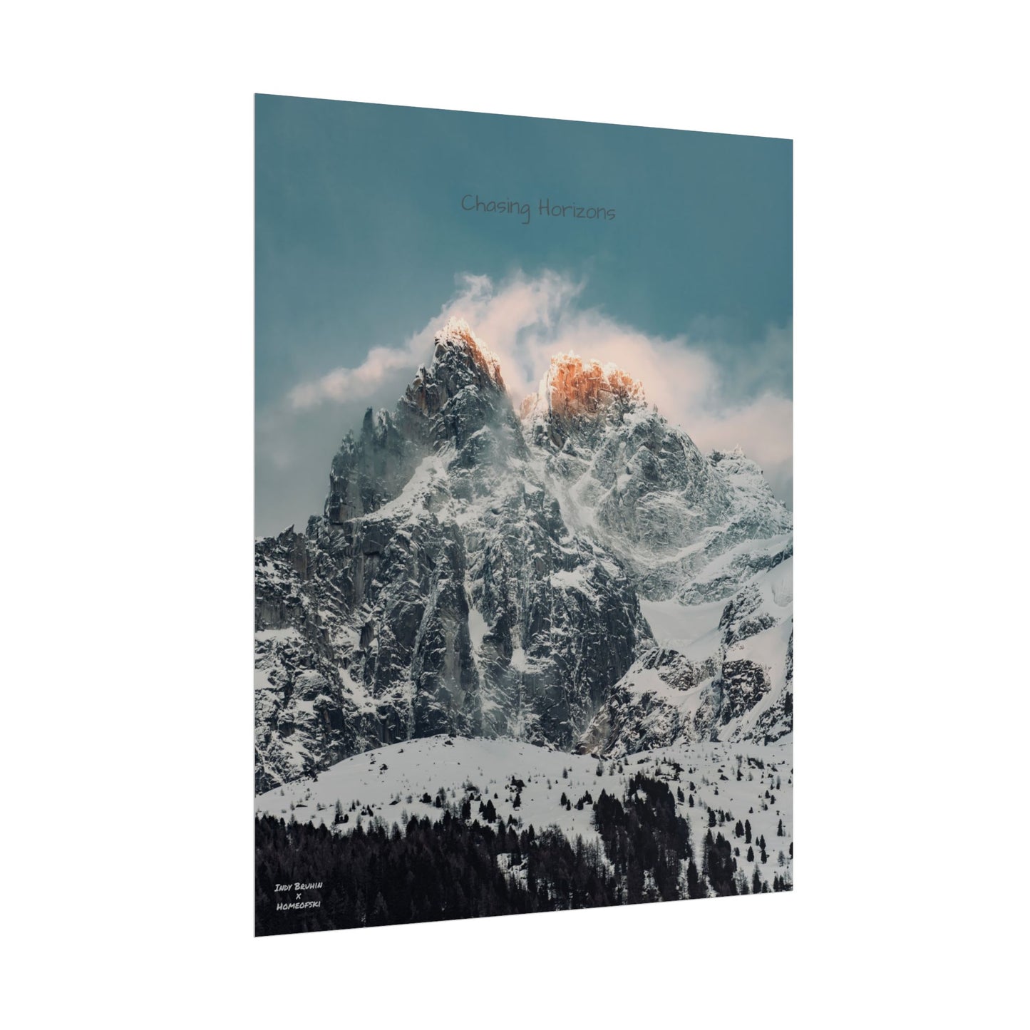 Alps Indy Bruhin Poster