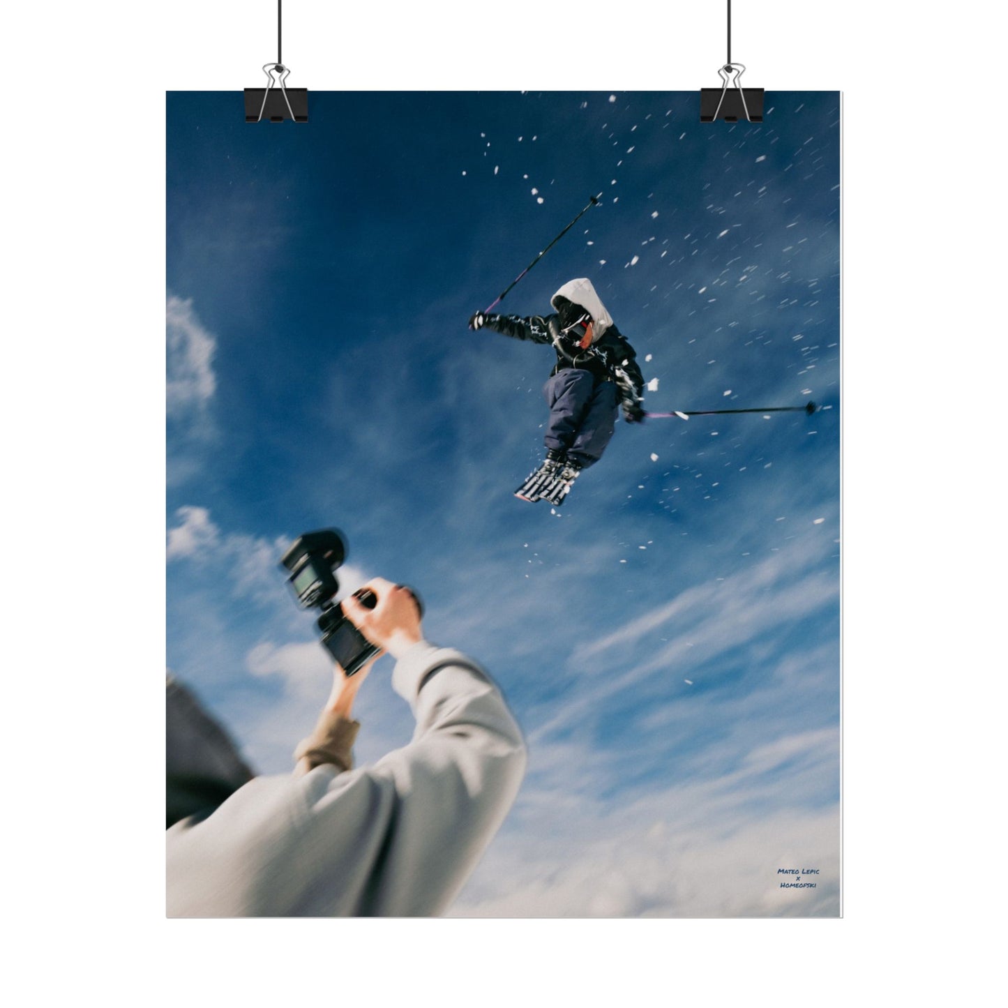 'Camera Crew' Mateo Lepic Poster