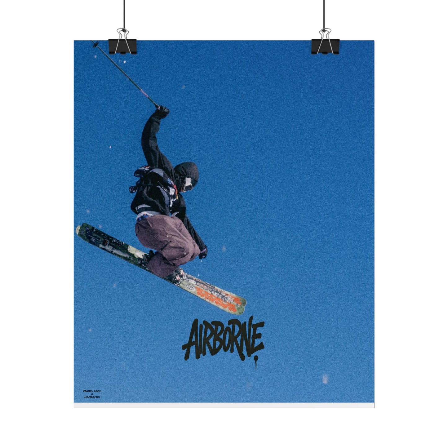 Airborne V2 Mateo Lepic Poster