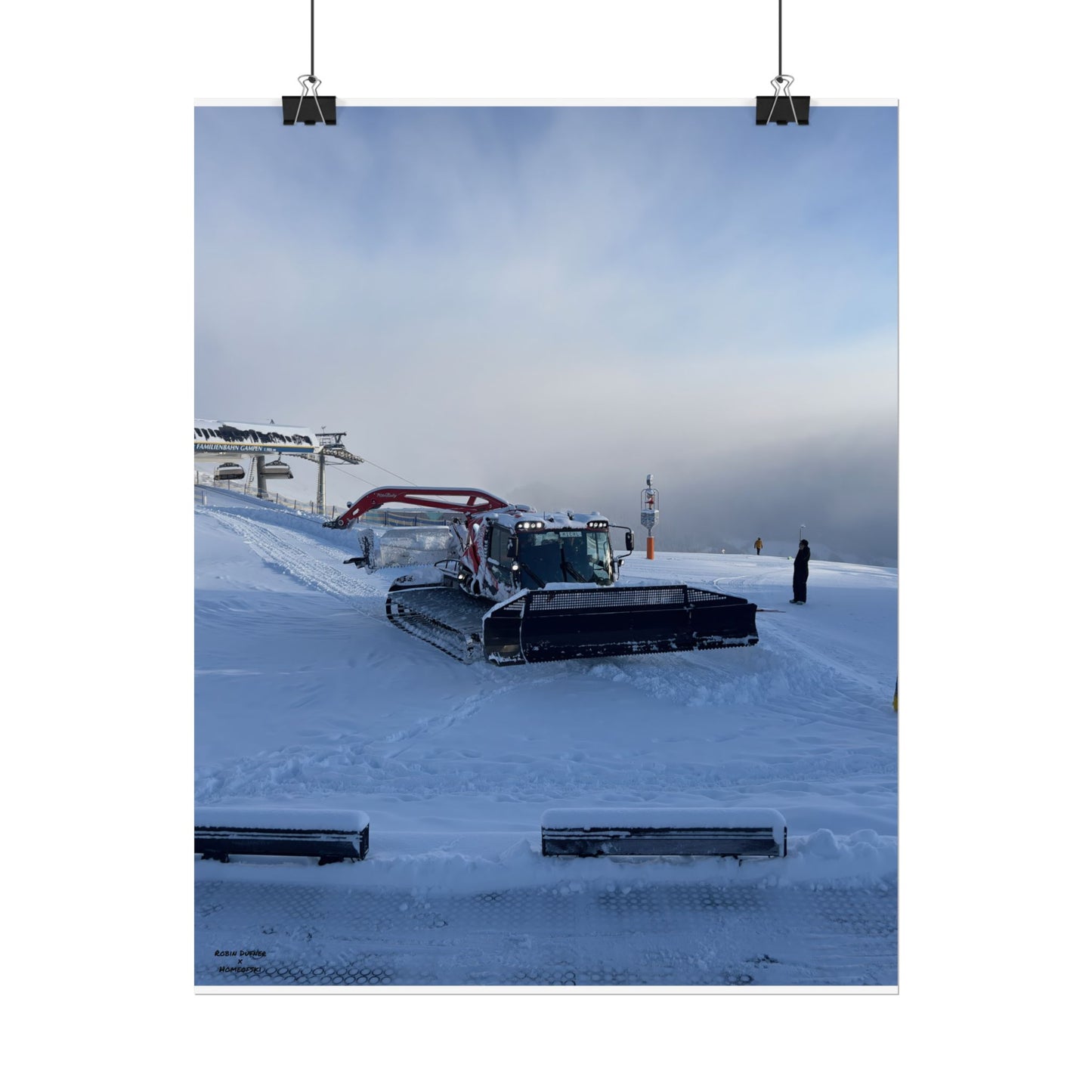 Pistenbully Robin Dufner Poster