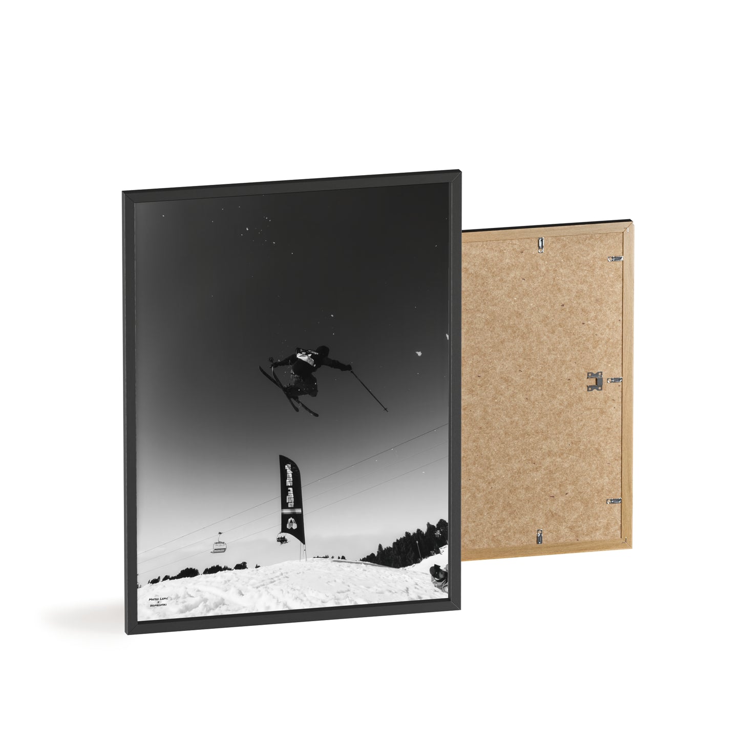 Airborne Mateo Lepic Poster - FRAMED