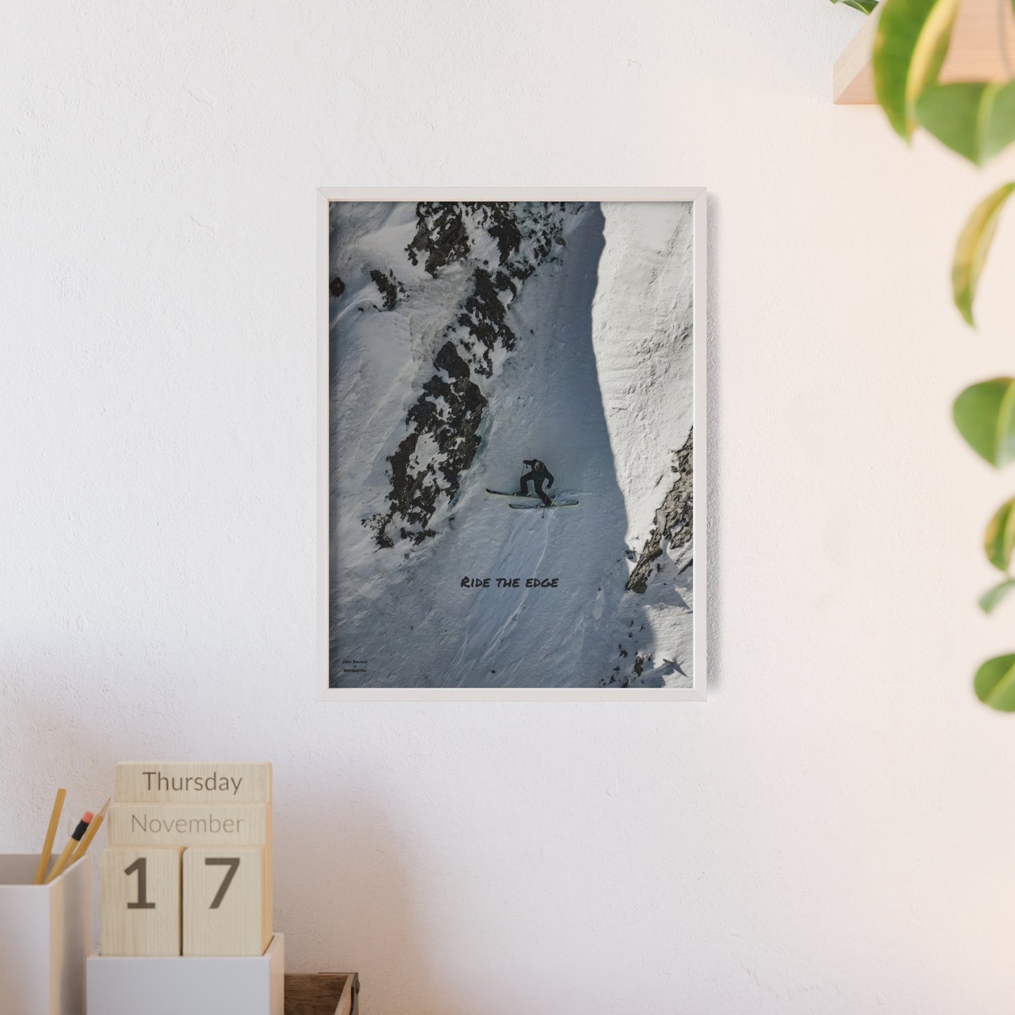 Steep Indy Bruhin Poster - FRAMED