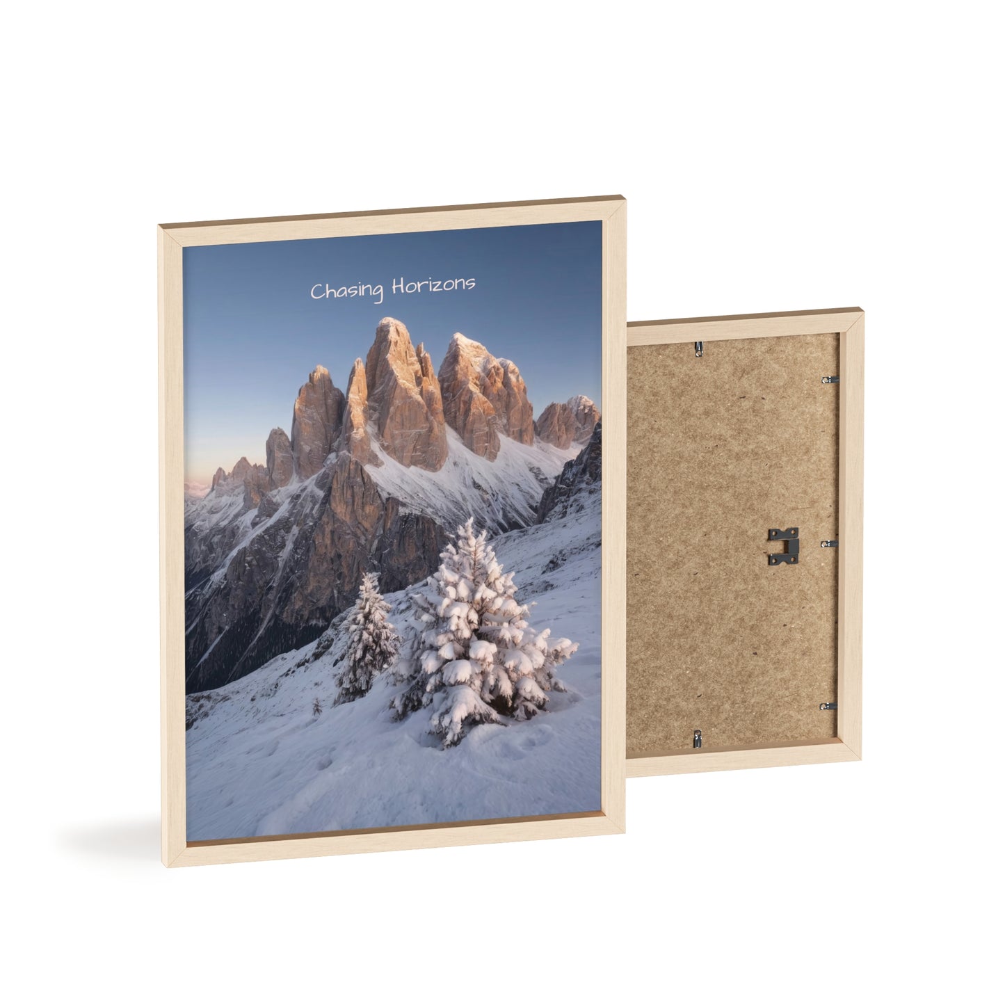 Chasing Horizons x Dolomites Poster - FRAMED