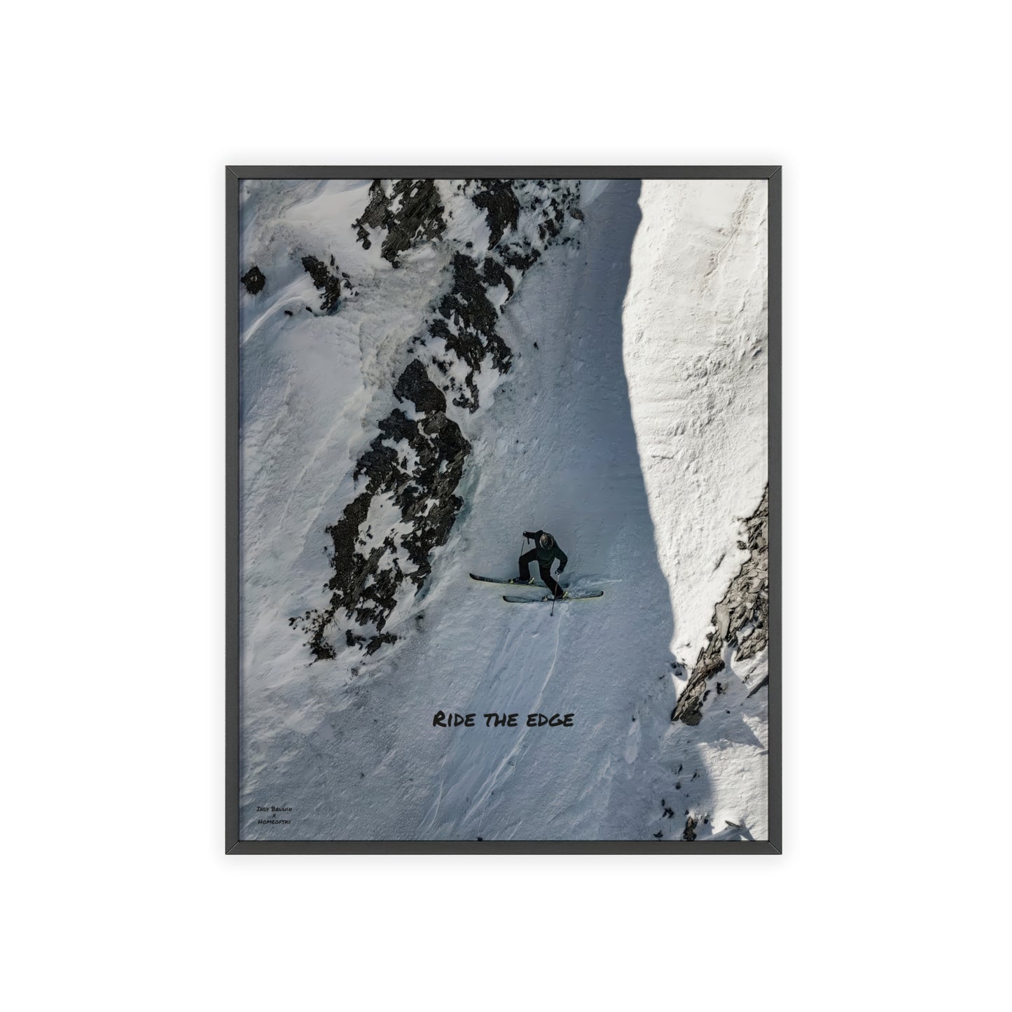 Steep Indy Bruhin Poster - FRAMED