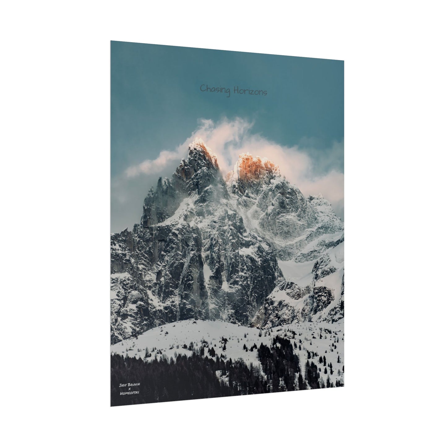 Alps Indy Bruhin Poster