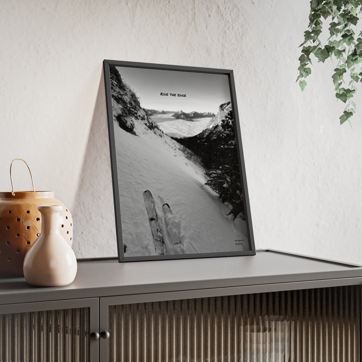 Panorama Indy Bruhin Poster - FRAMED